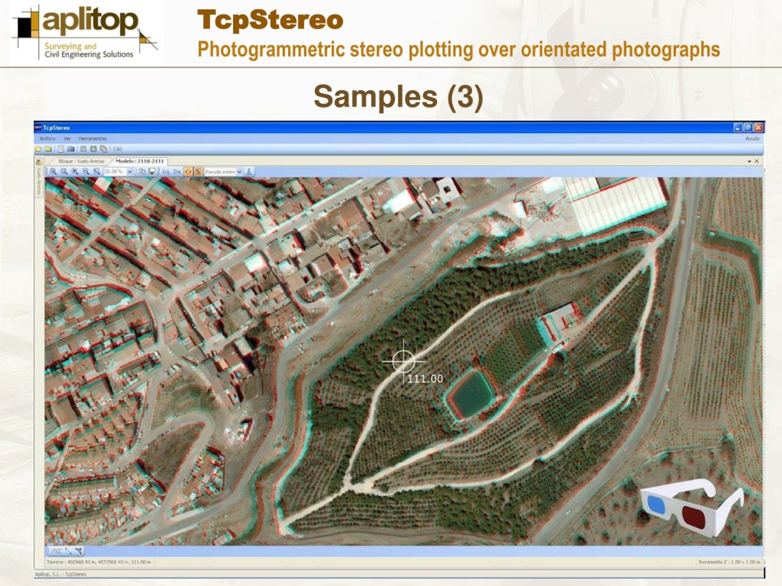 PPT TcpStereo Photogrammetric stereo plotting over orientated
