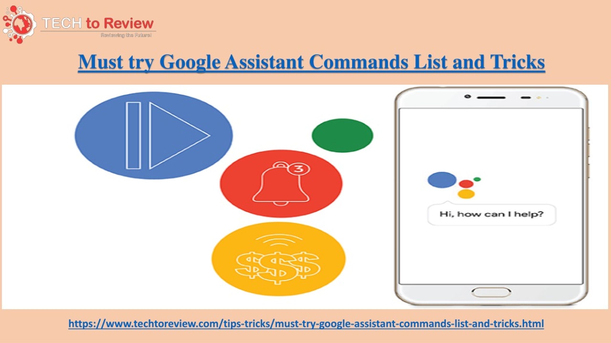 PPT Must try Google Assistant Commands List and Tricks PowerPoint