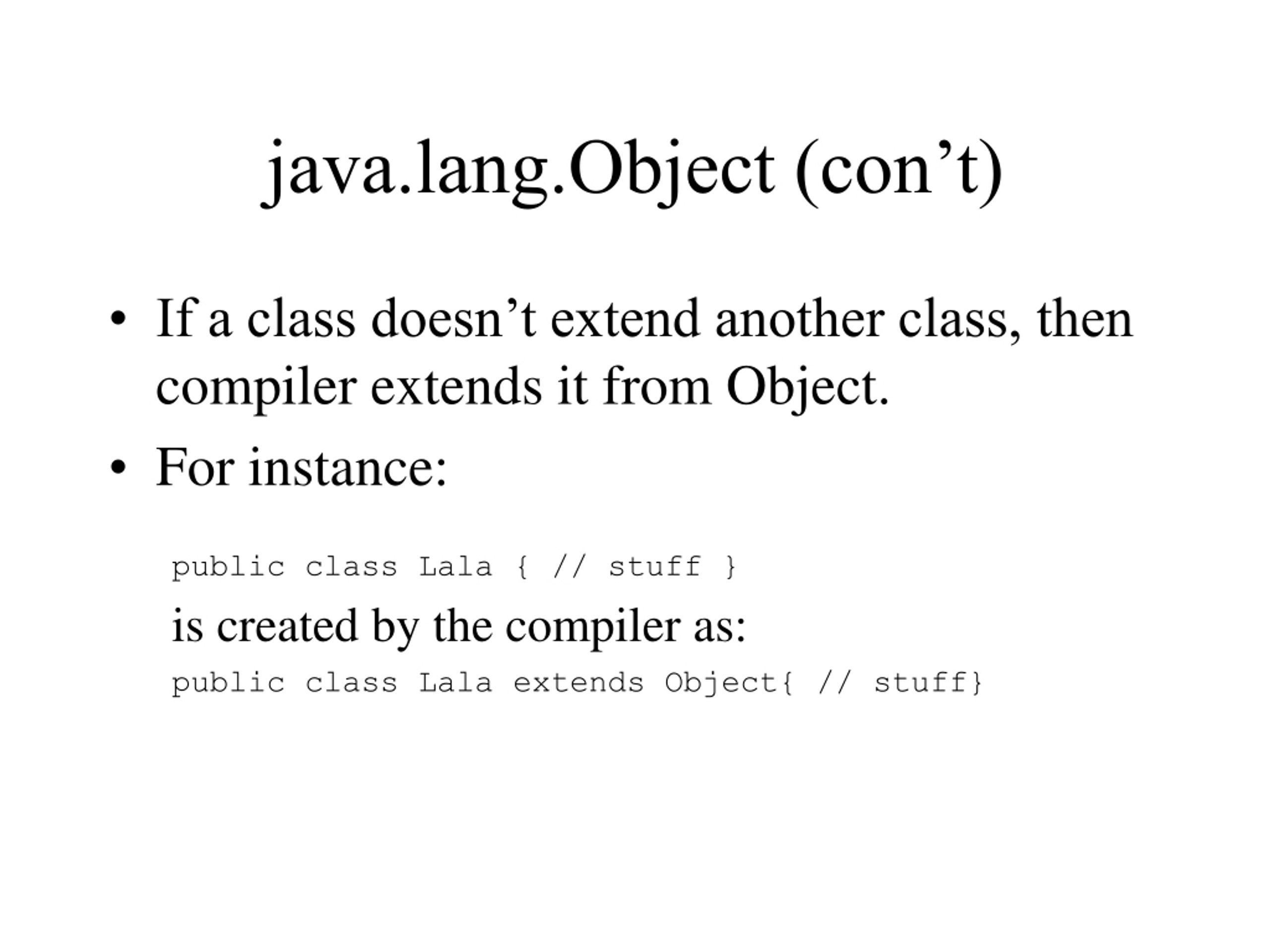 PPT The java.lang Package chapter 8 PowerPoint Presentation, free