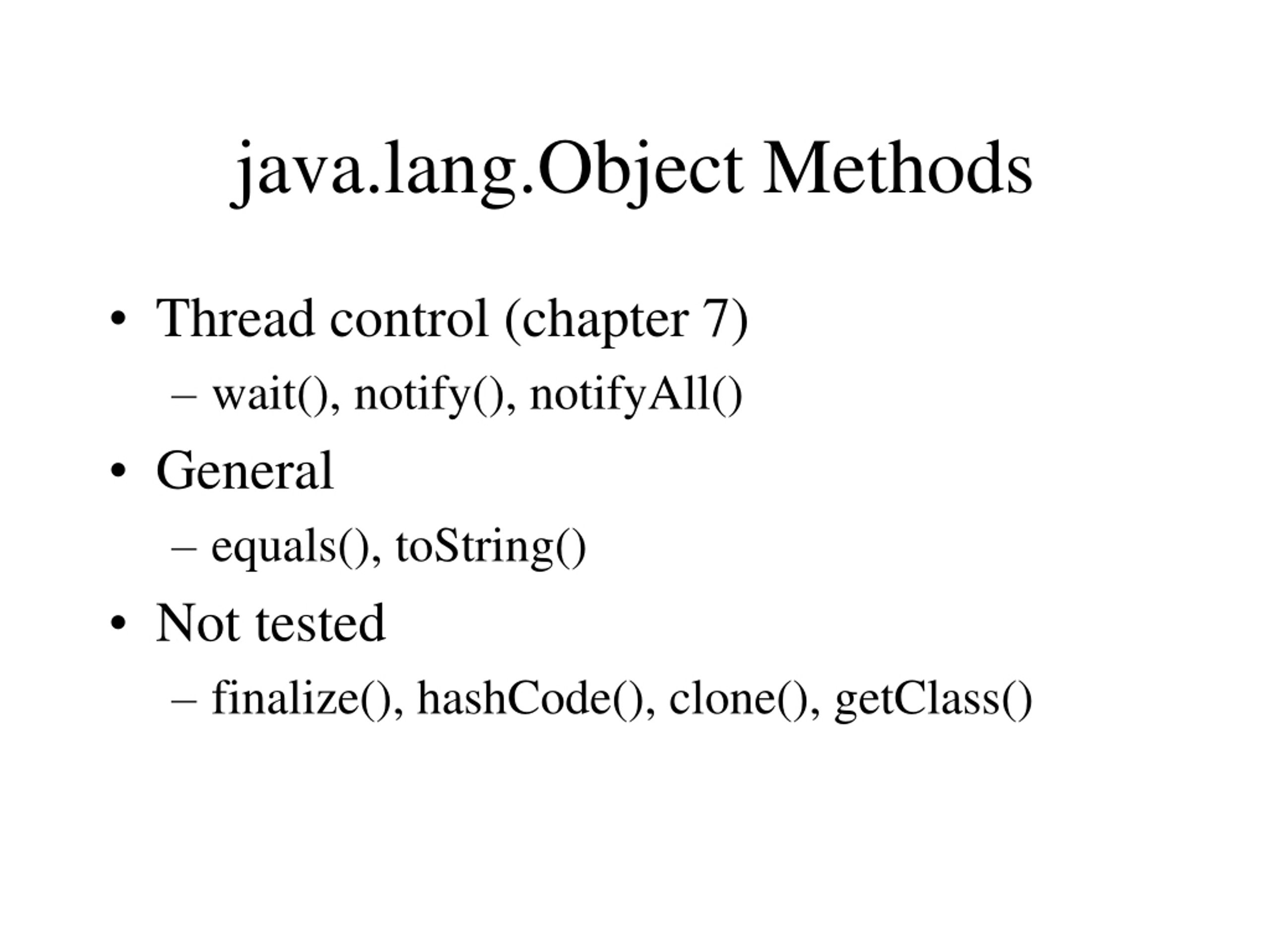 PPT The java.lang Package chapter 8 PowerPoint Presentation, free
