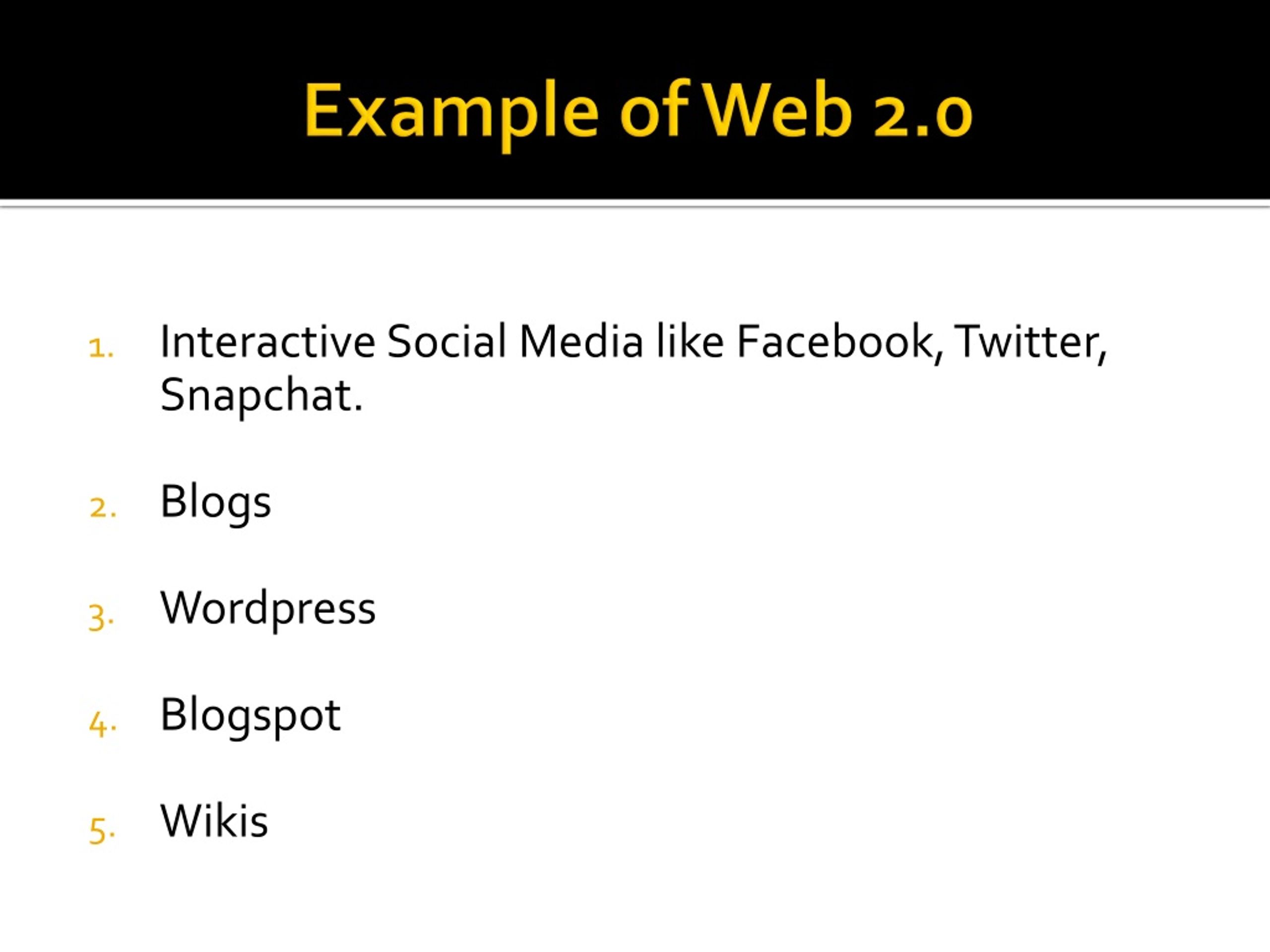 PPT Importance of  2.0 in Market PowerPoint Presentation, free