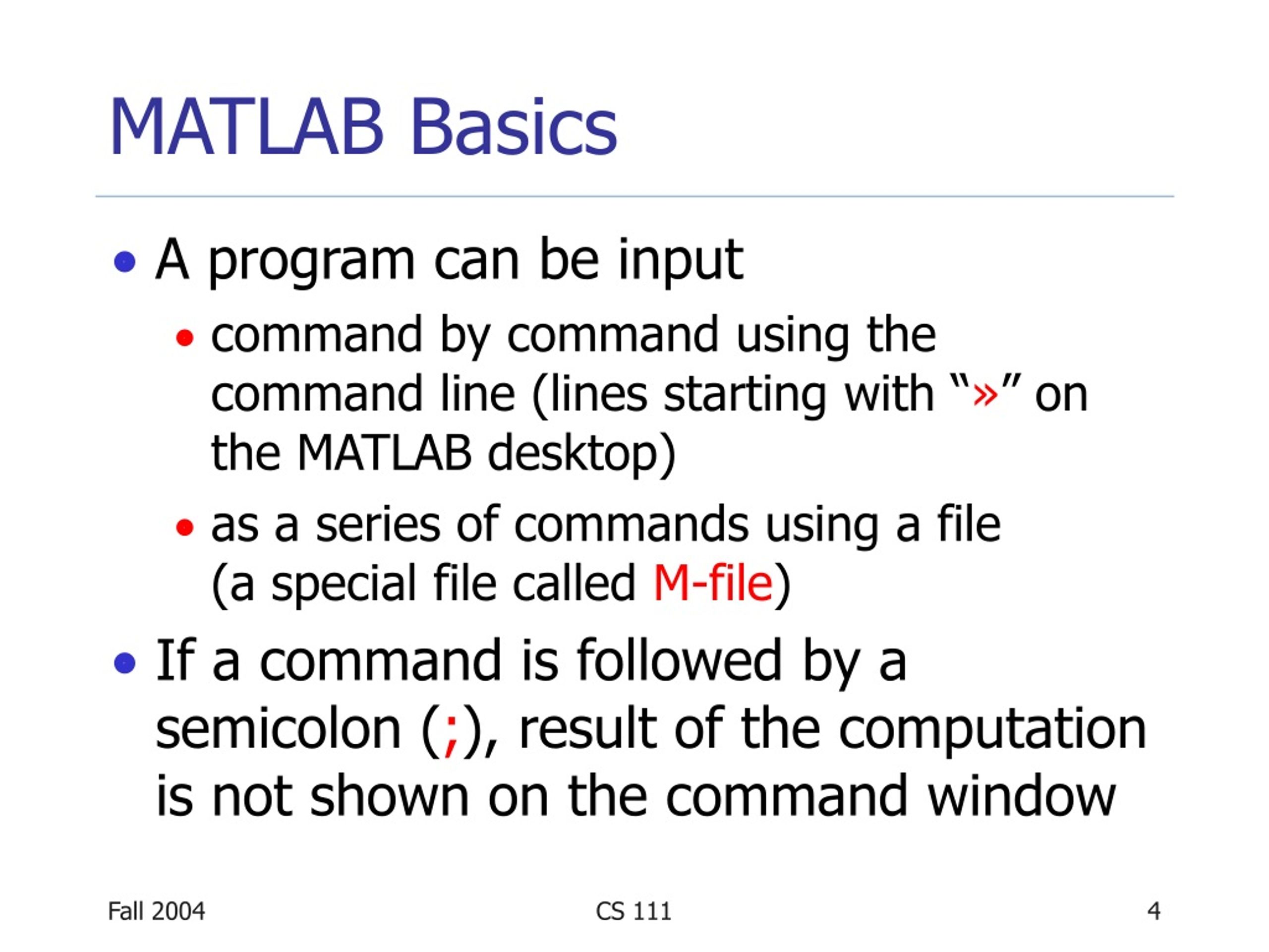 PPT Introduction to MATLAB PowerPoint Presentation, free download ID817332