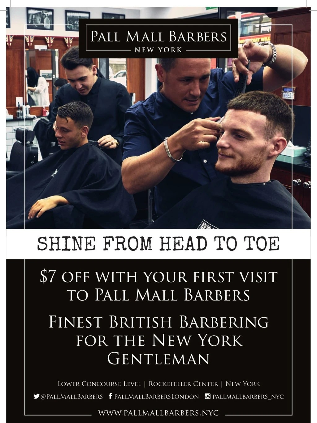 PPT Barber Shop Men’s Haircut NYC PowerPoint Presentation, free