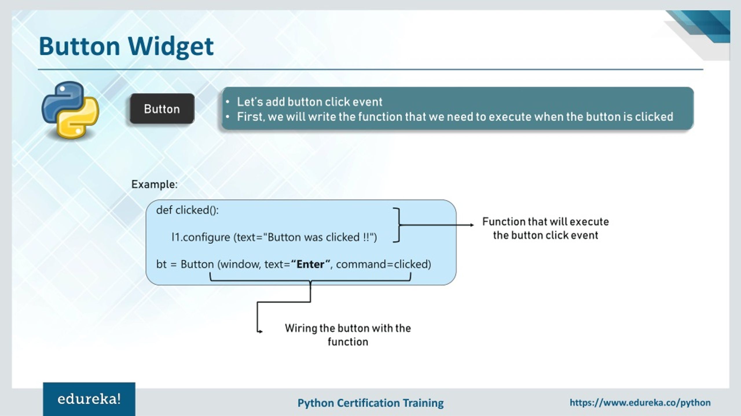 PPT Tkinter Python Tutorial Python GUI Programming Using Tkinter