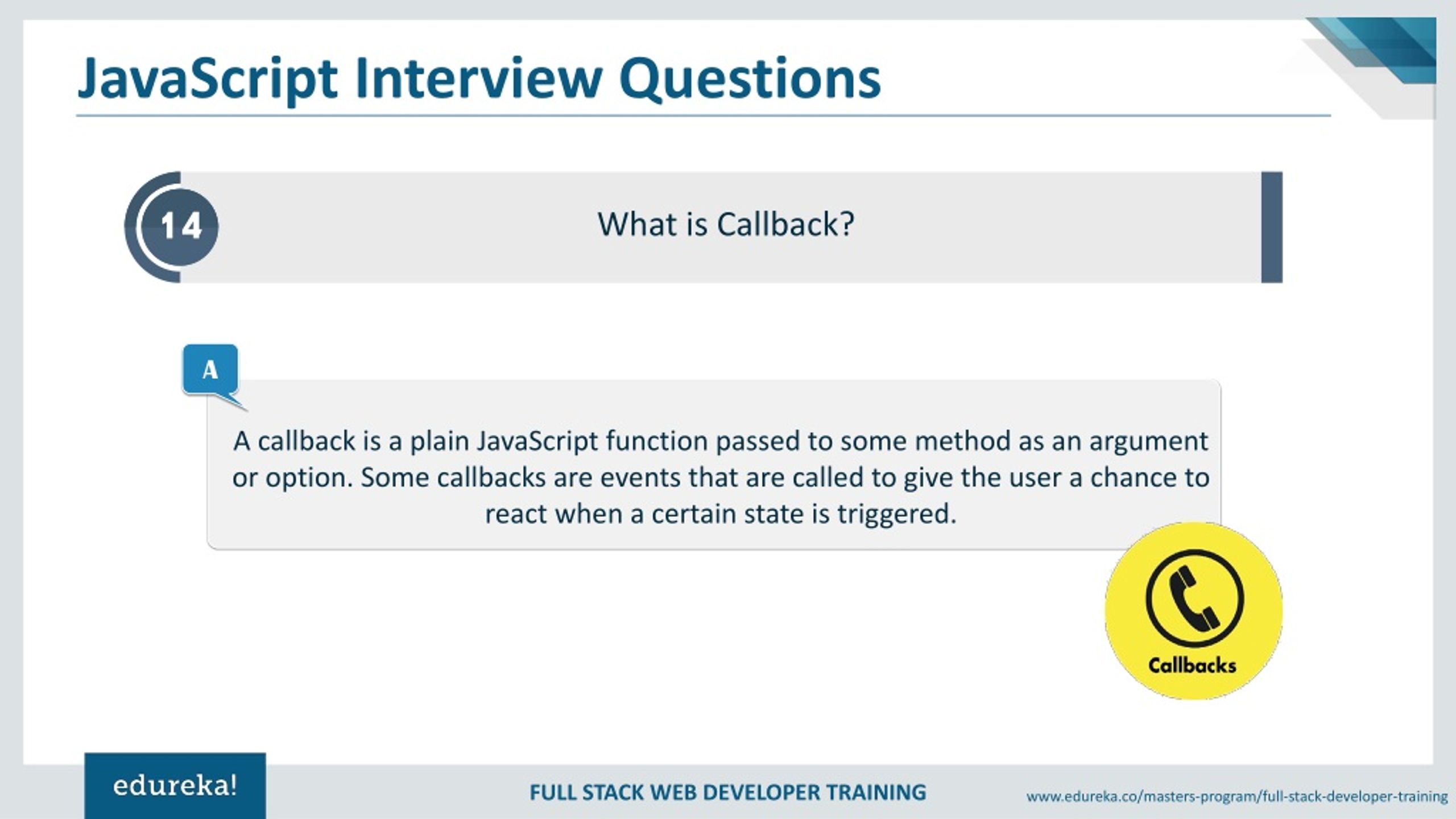 PPT JavaScript Interview Questions and Answers Full Stack Web