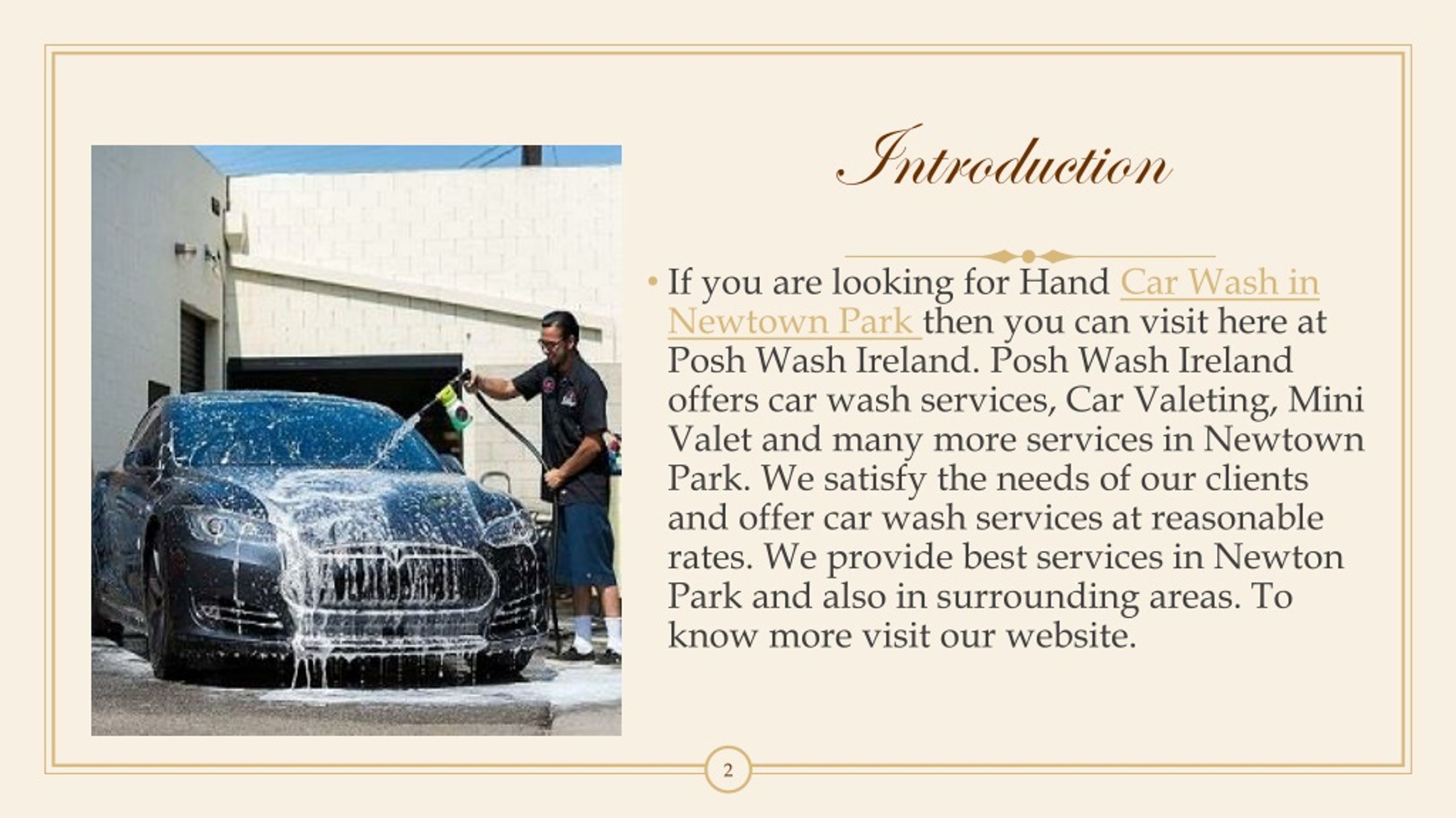 PPT Find Hand Car Wash in Newtown Park PowerPoint Presentation, free