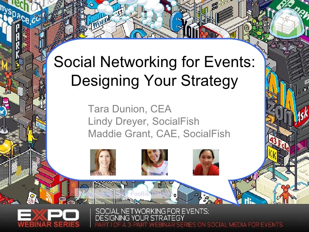 PPT Social Networking for Events Part 1 of 3 Designing a Strategy