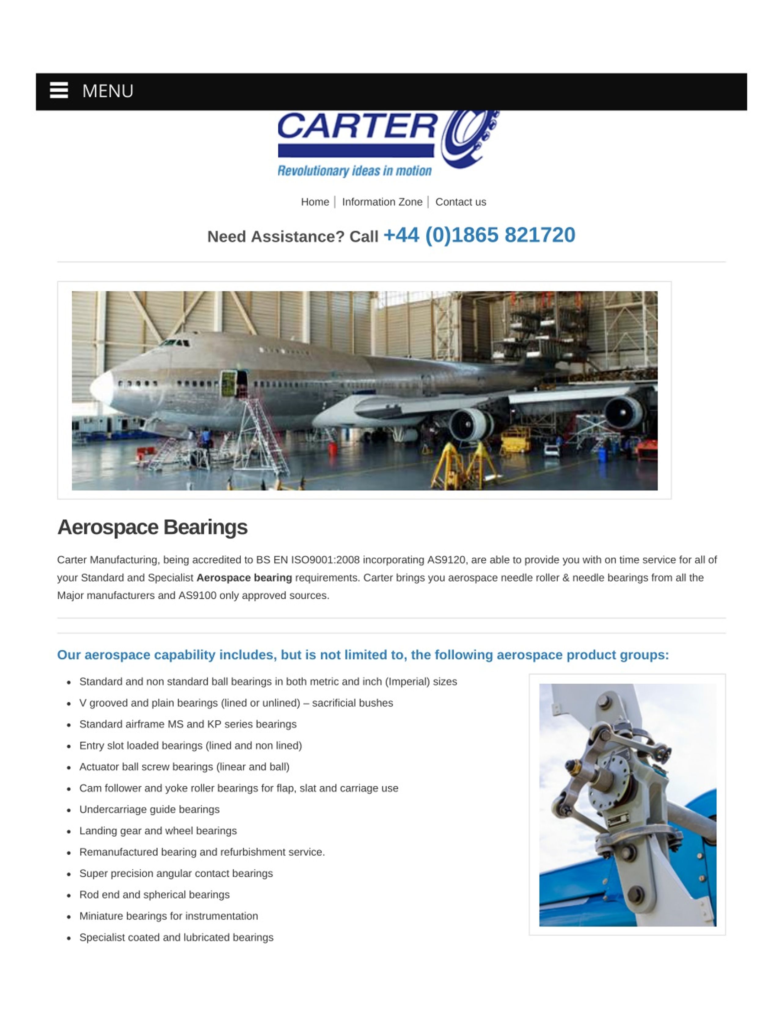 PPT Aerospace Bearings PowerPoint Presentation, free download ID
