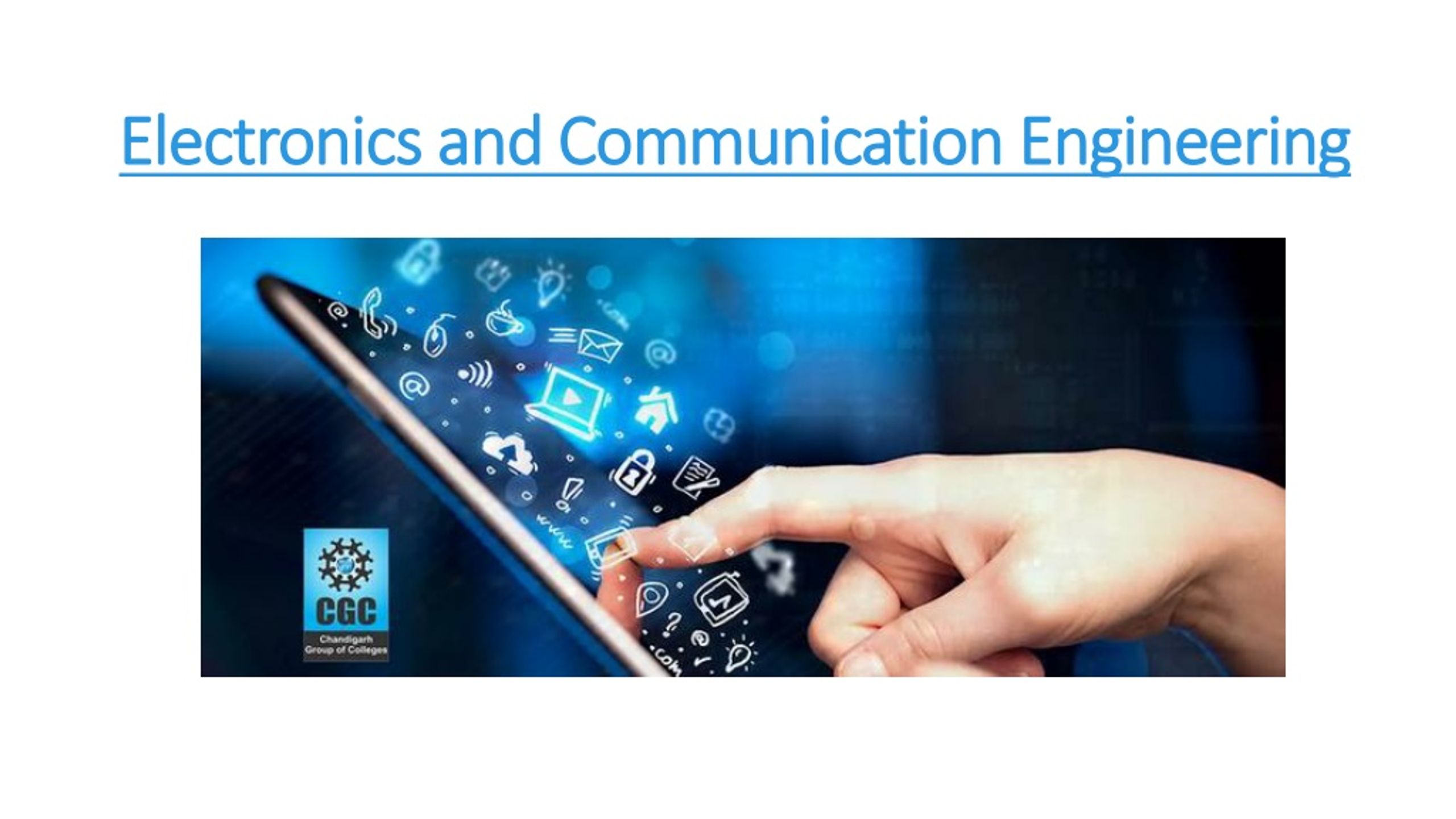 PPT Electronics and Communication Engineering PowerPoint Presentation
