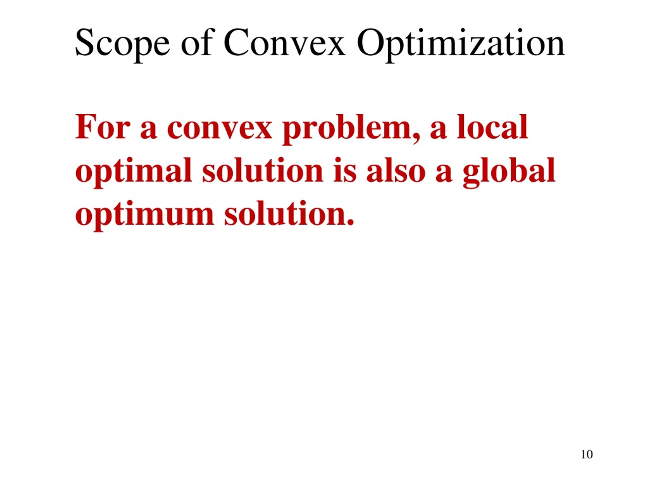 PPT CSE203B Convex Optimization PowerPoint Presentation, free