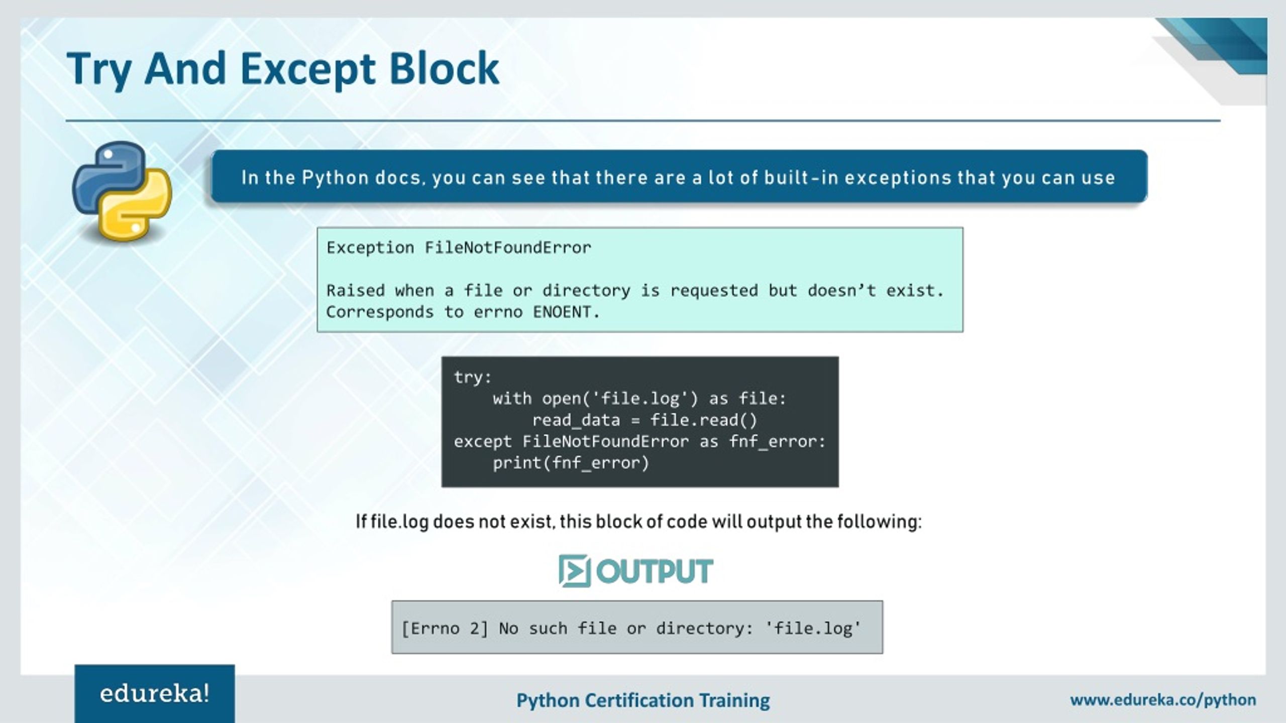 PPT Exception Handling In Python Exceptions In Python Python