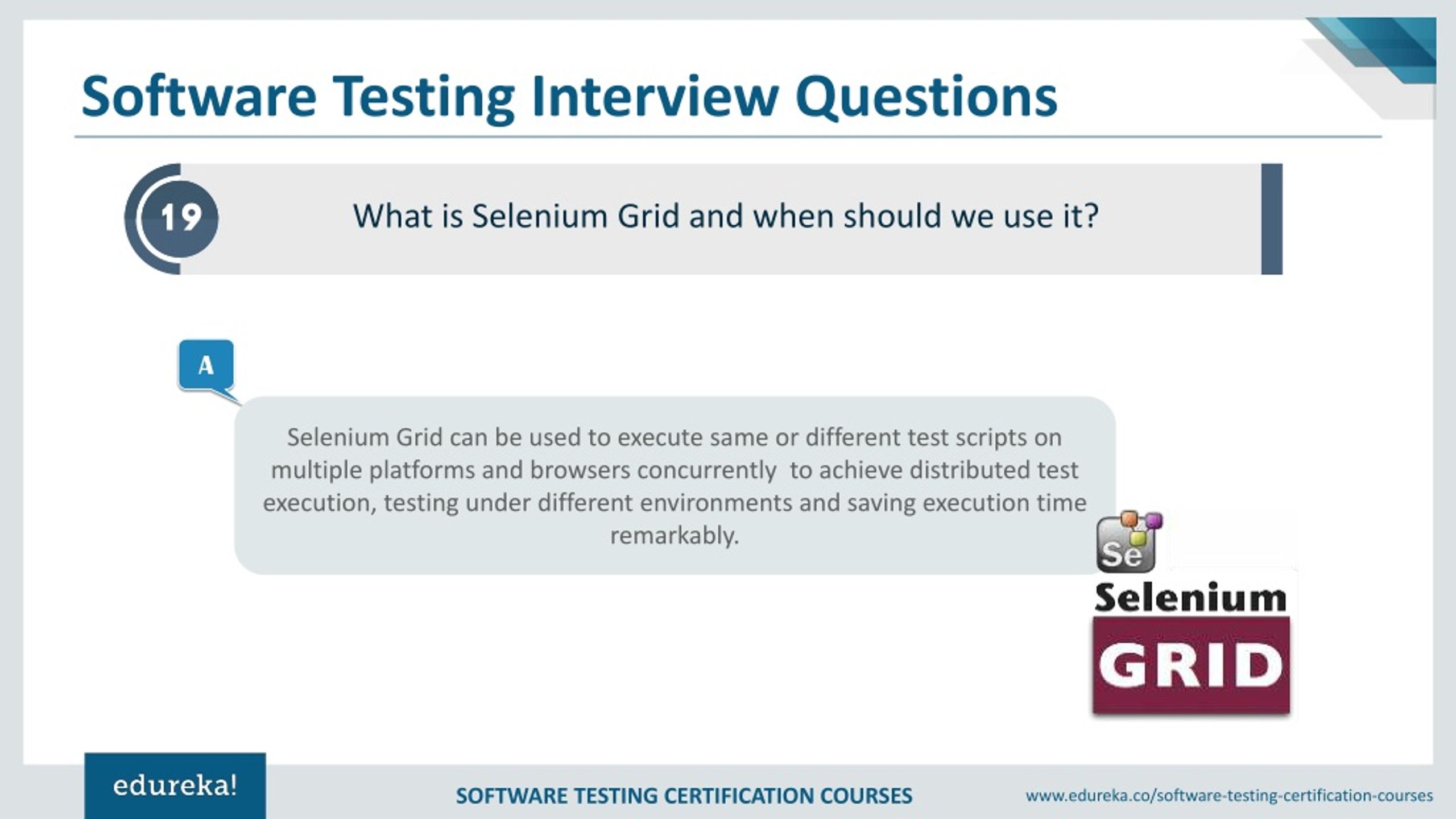 PPT Software Testing Interview Questions & Answers Edureka
