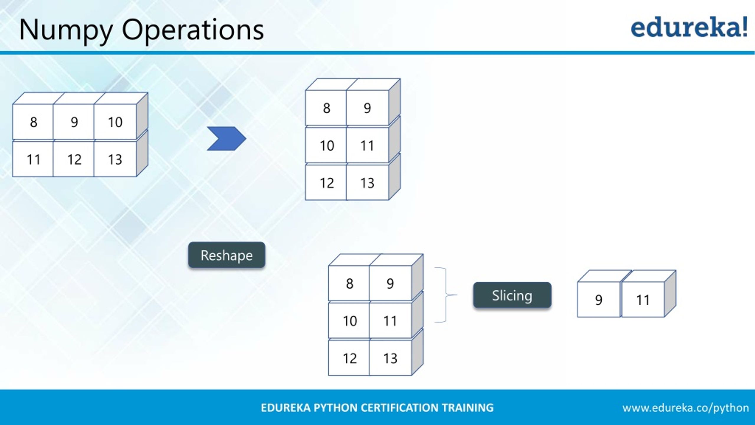 PPT Python NumPy Tutorial NumPy Array Edureka PowerPoint