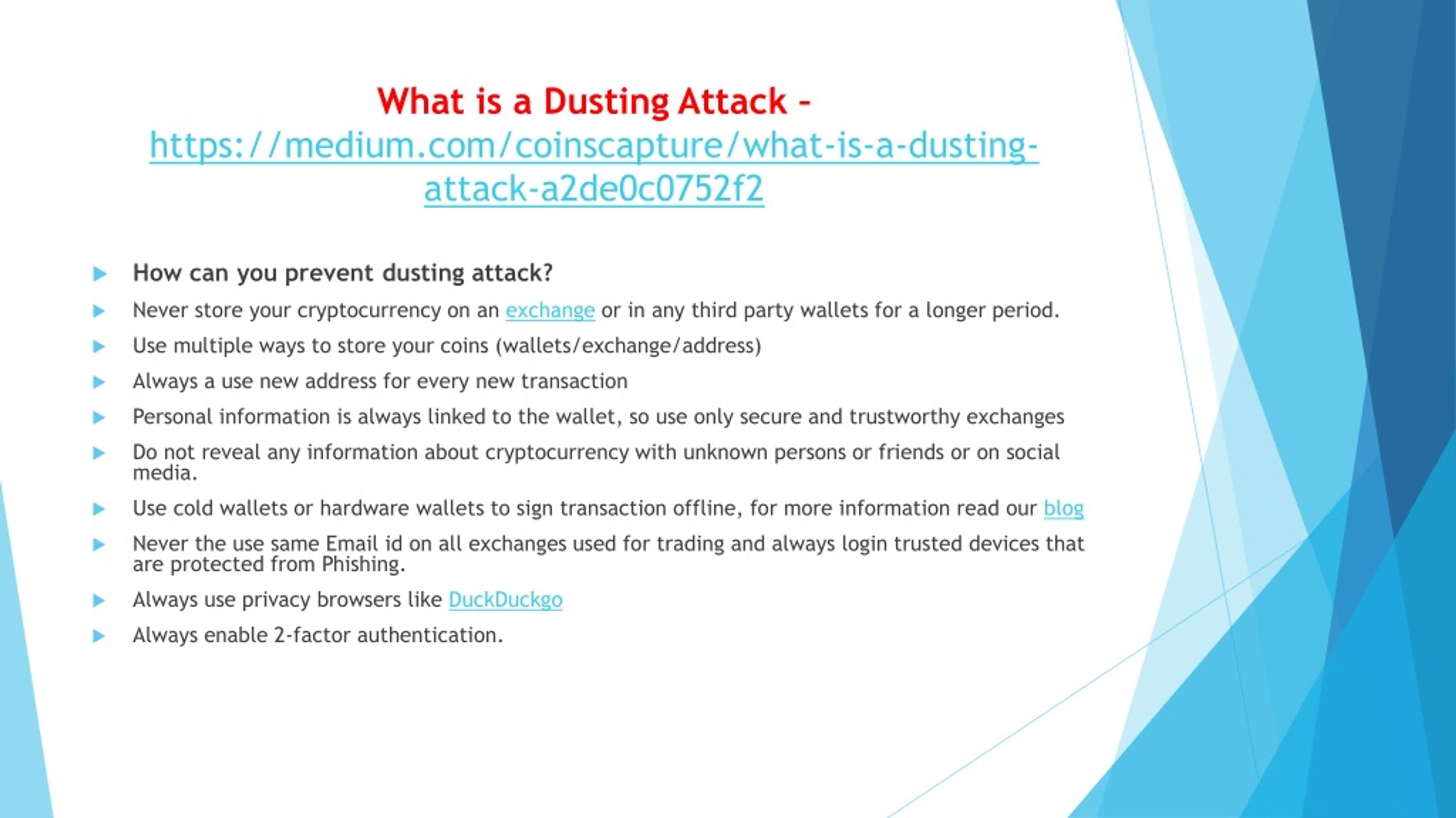 PPT What is a Dusting Attack? PowerPoint Presentation, free download