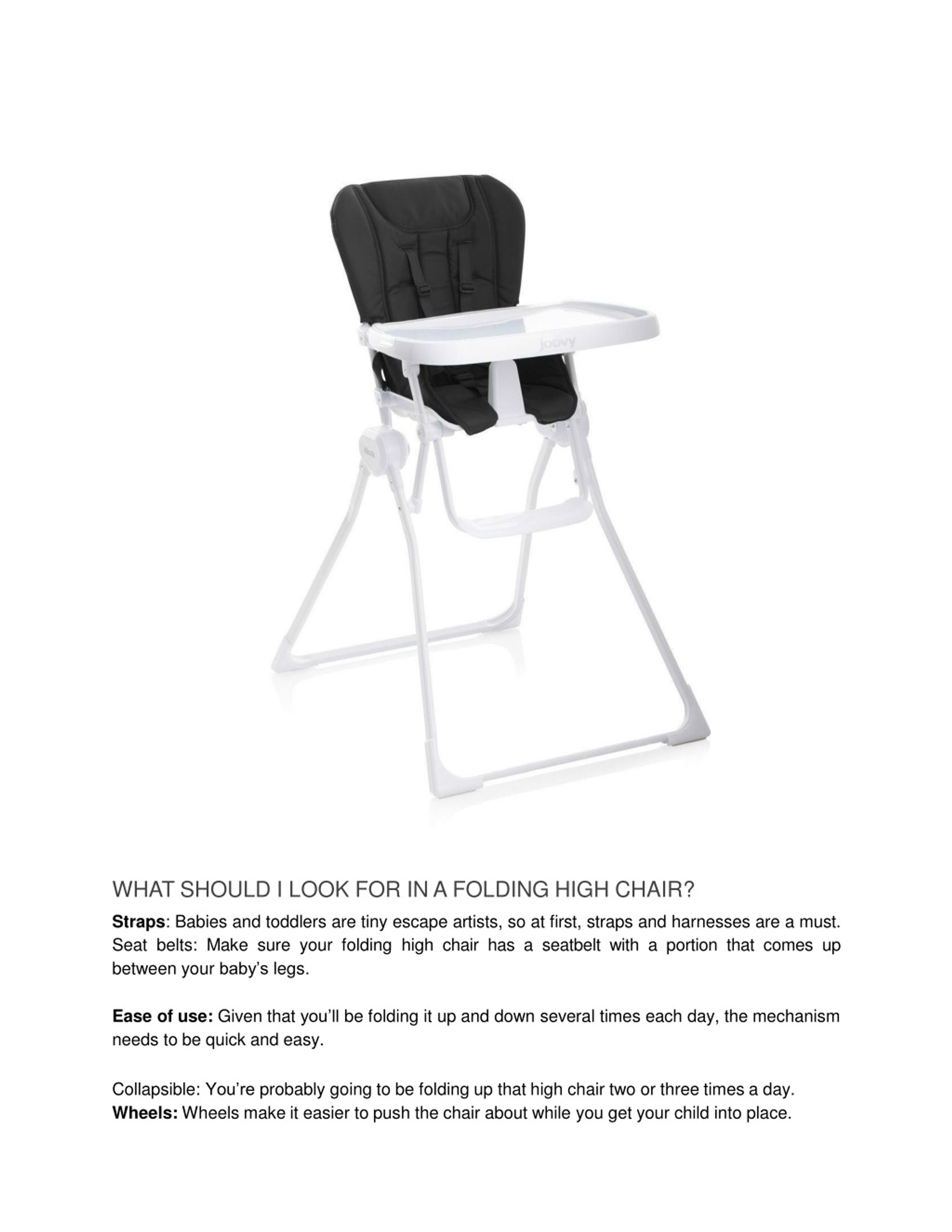 PPT How to select best folding high chair? PowerPoint Presentation