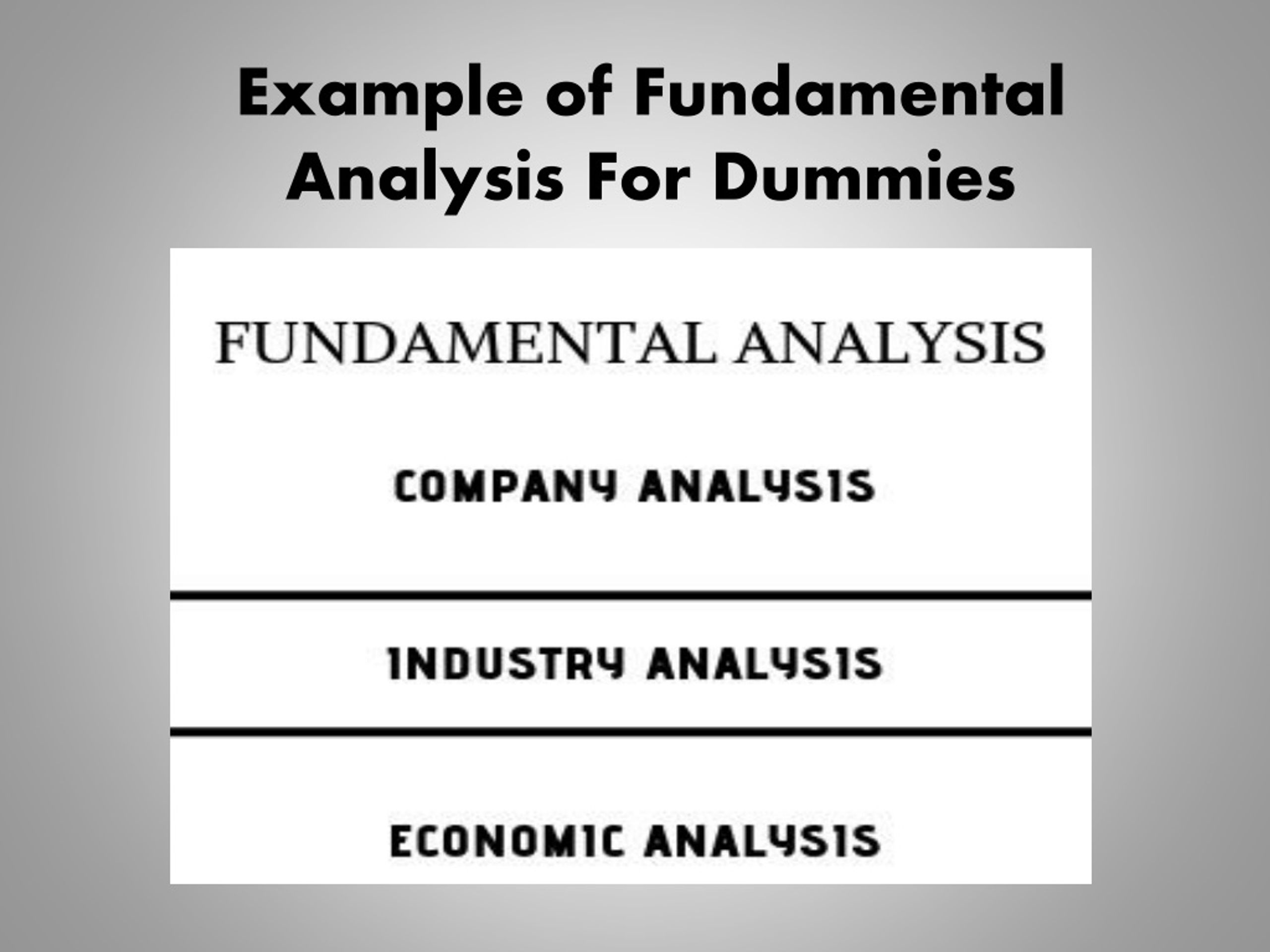 PPT Fundamental Analysis of Stocks Definition, Example, Factors