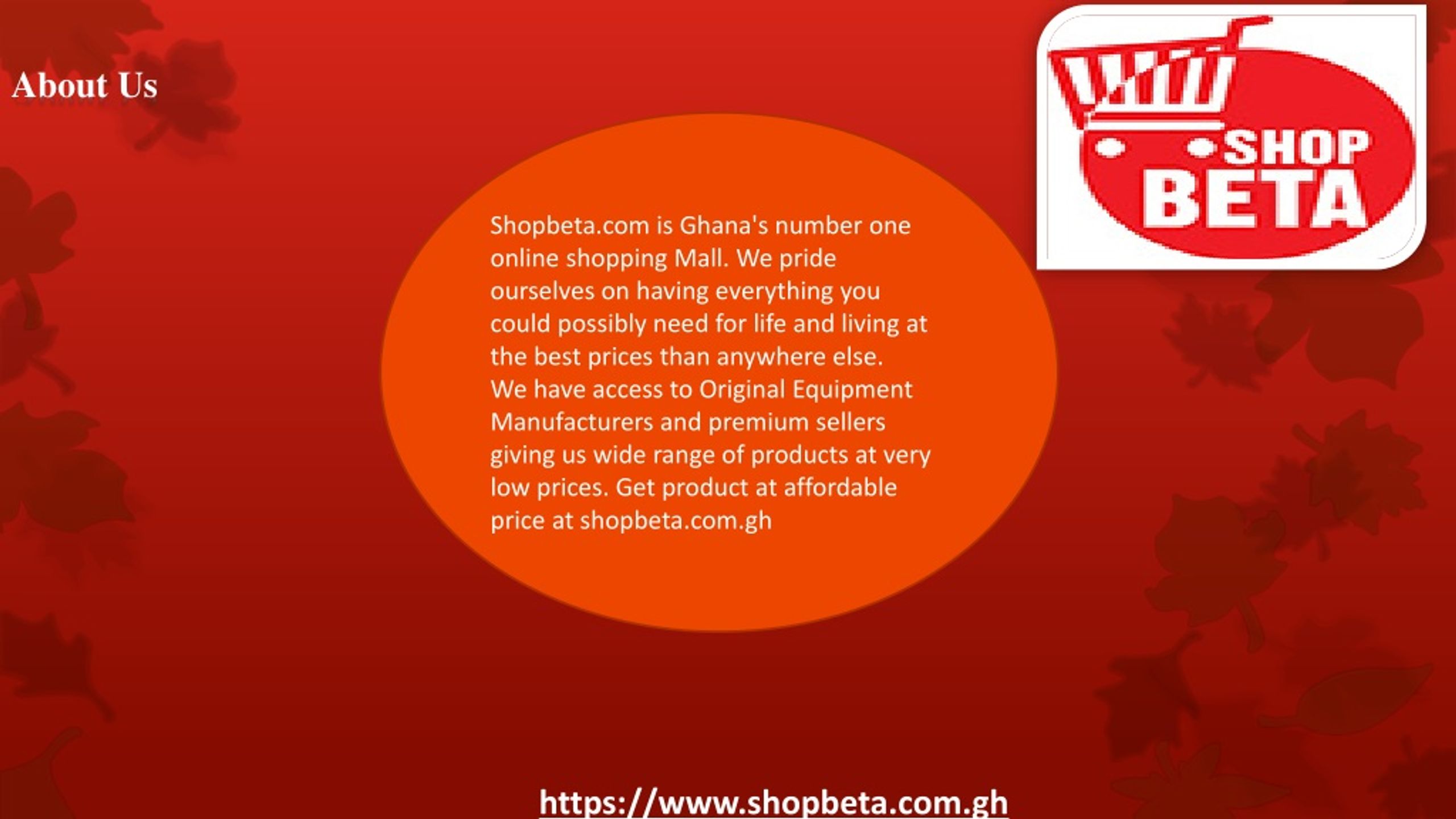 PPT Online Shopping Sites in Ghana PowerPoint Presentation, free