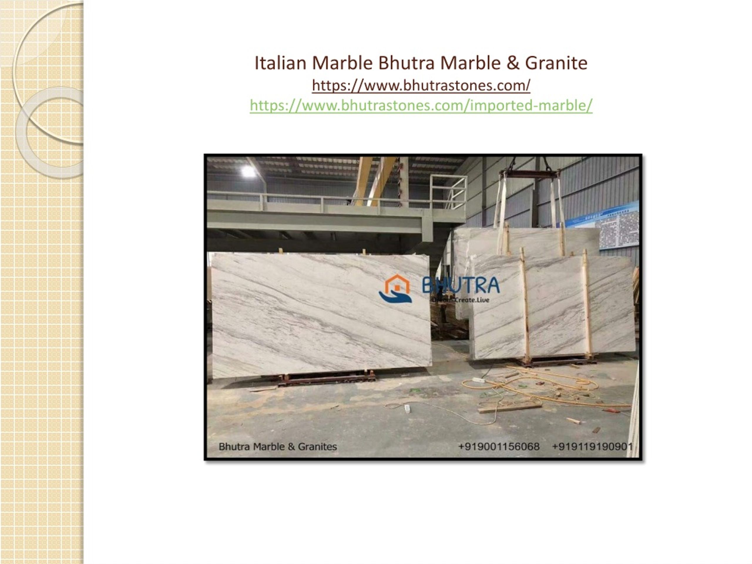 PPT Italian Marble Bhutra Marble & Granite PowerPoint Presentation