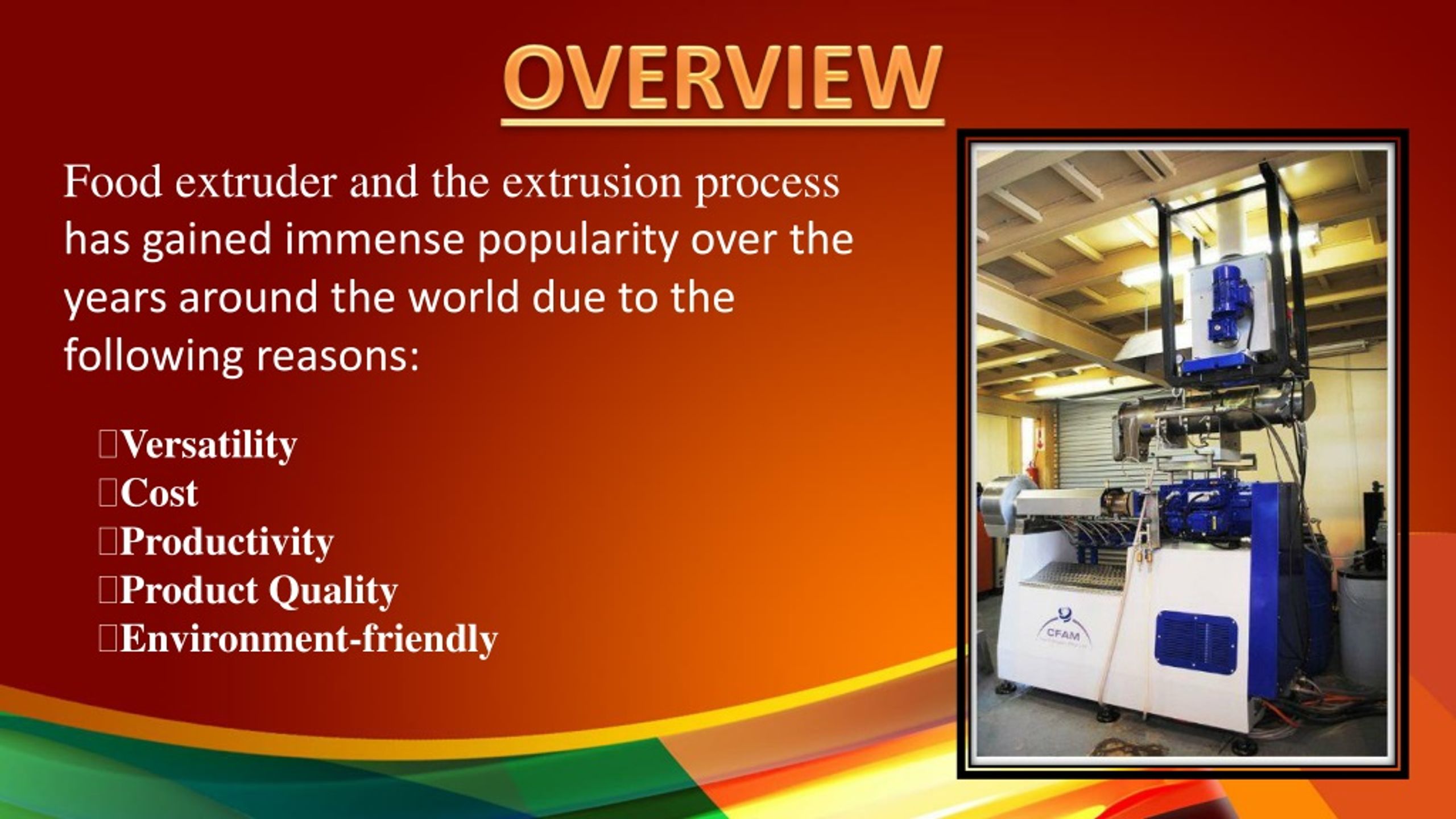 PPT Food Extruder Principles Of Operation and Functionality! PowerPoint Presentation ID8346493