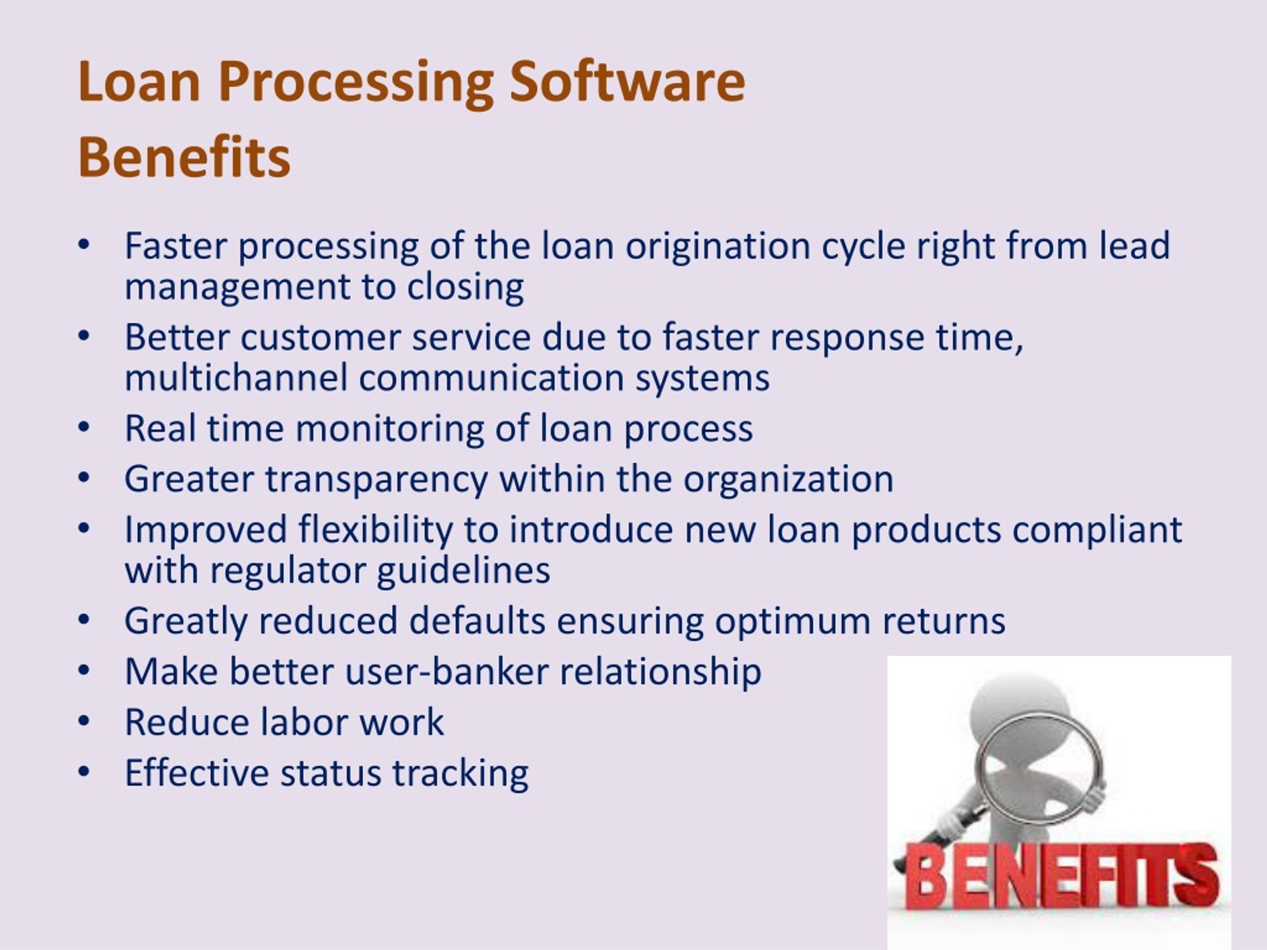 PPT Online Loan Processing Software by CustomSoft PowerPoint