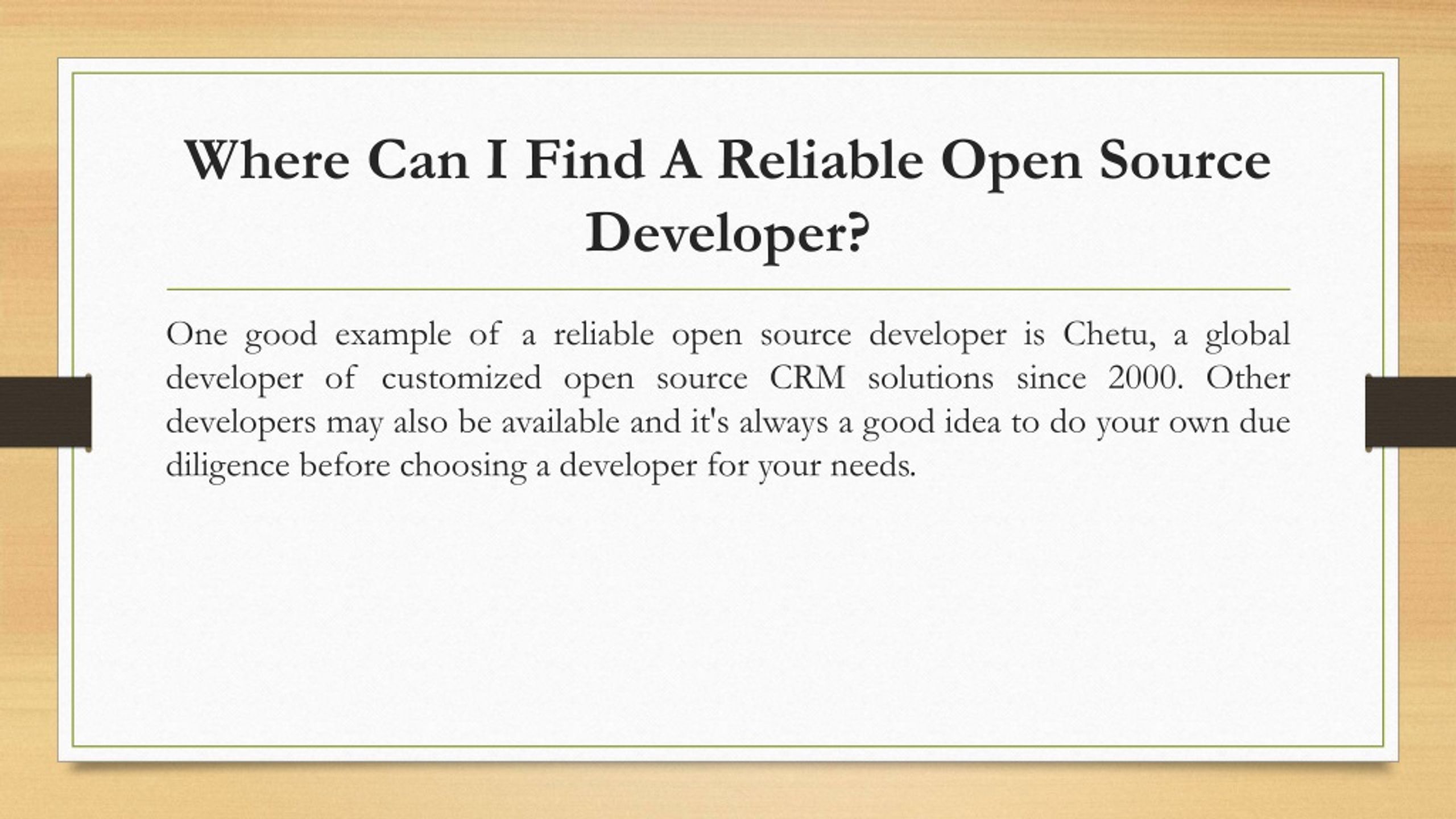 PPT What is Open Source and its Importance in Development