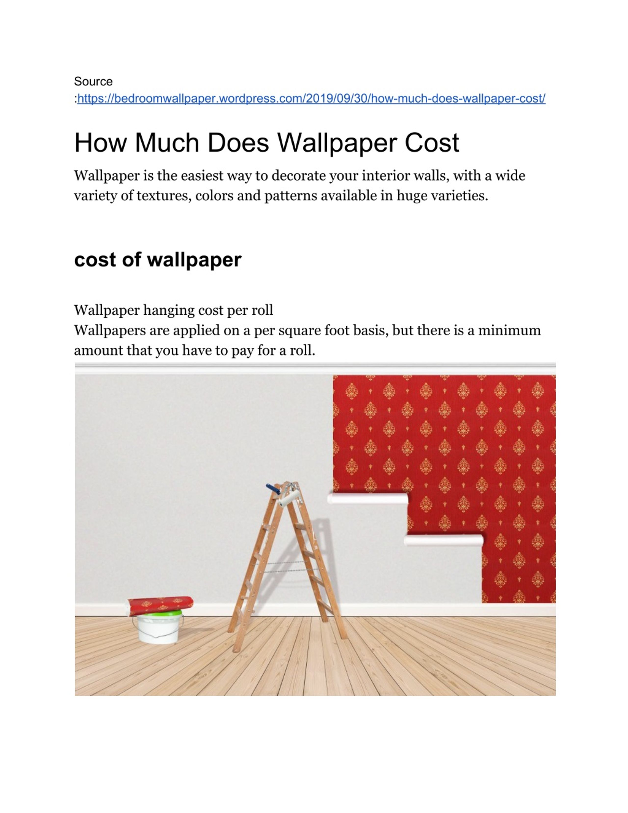 PPT How much does wallpaper cost PowerPoint Presentation, free download ID8487775