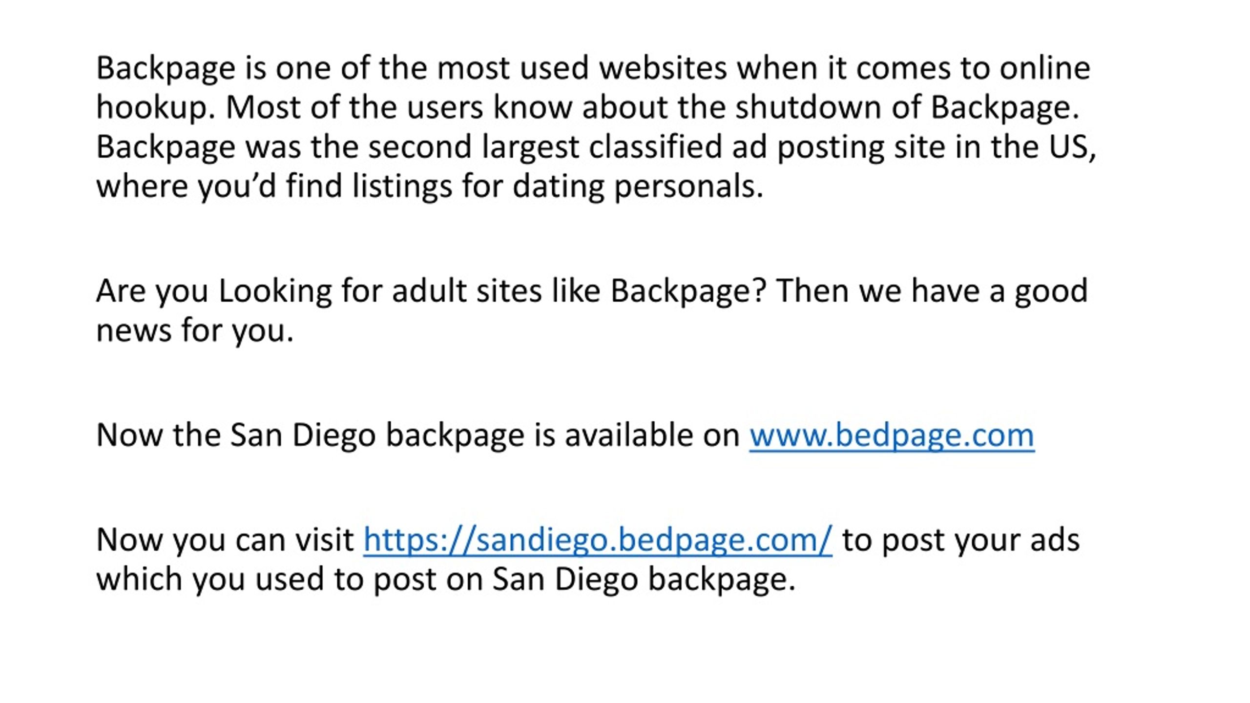 PPT Backpage San Diego PowerPoint Presentation, free download ID(04)