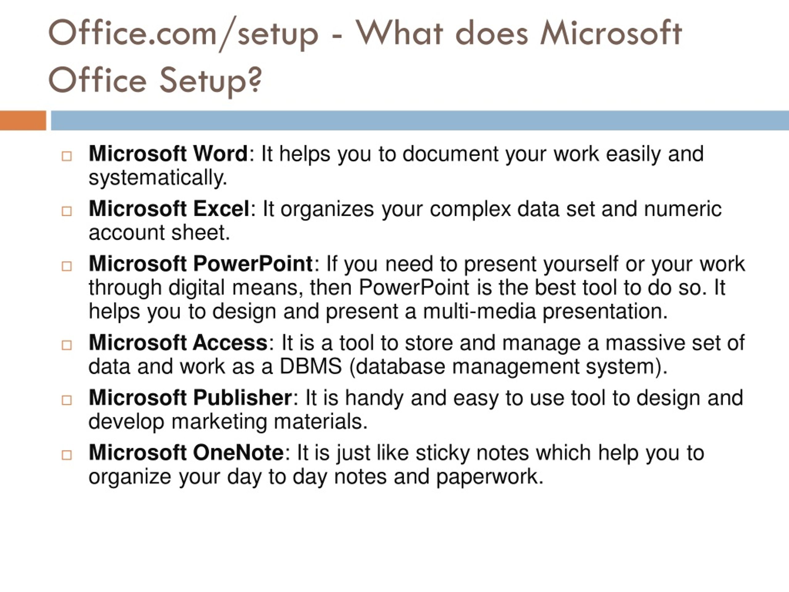 PPT Enter office product key office setup