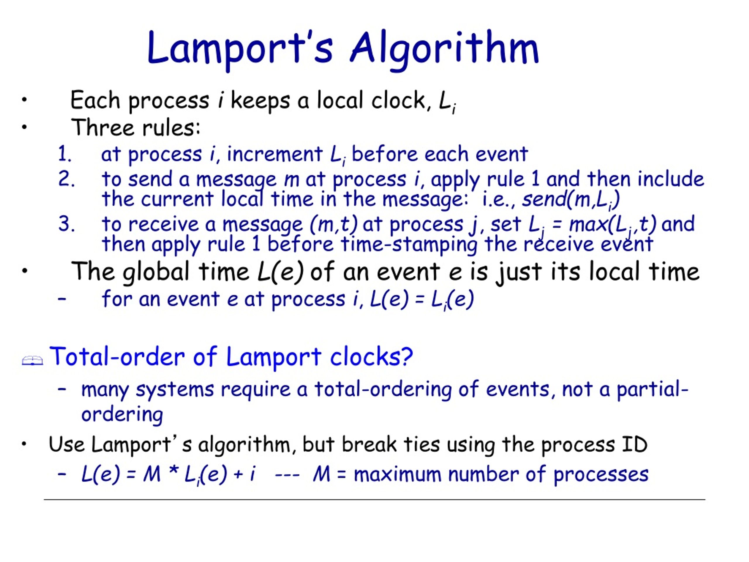 PPT Distributed Systems Consistency Models & Vector Clocks