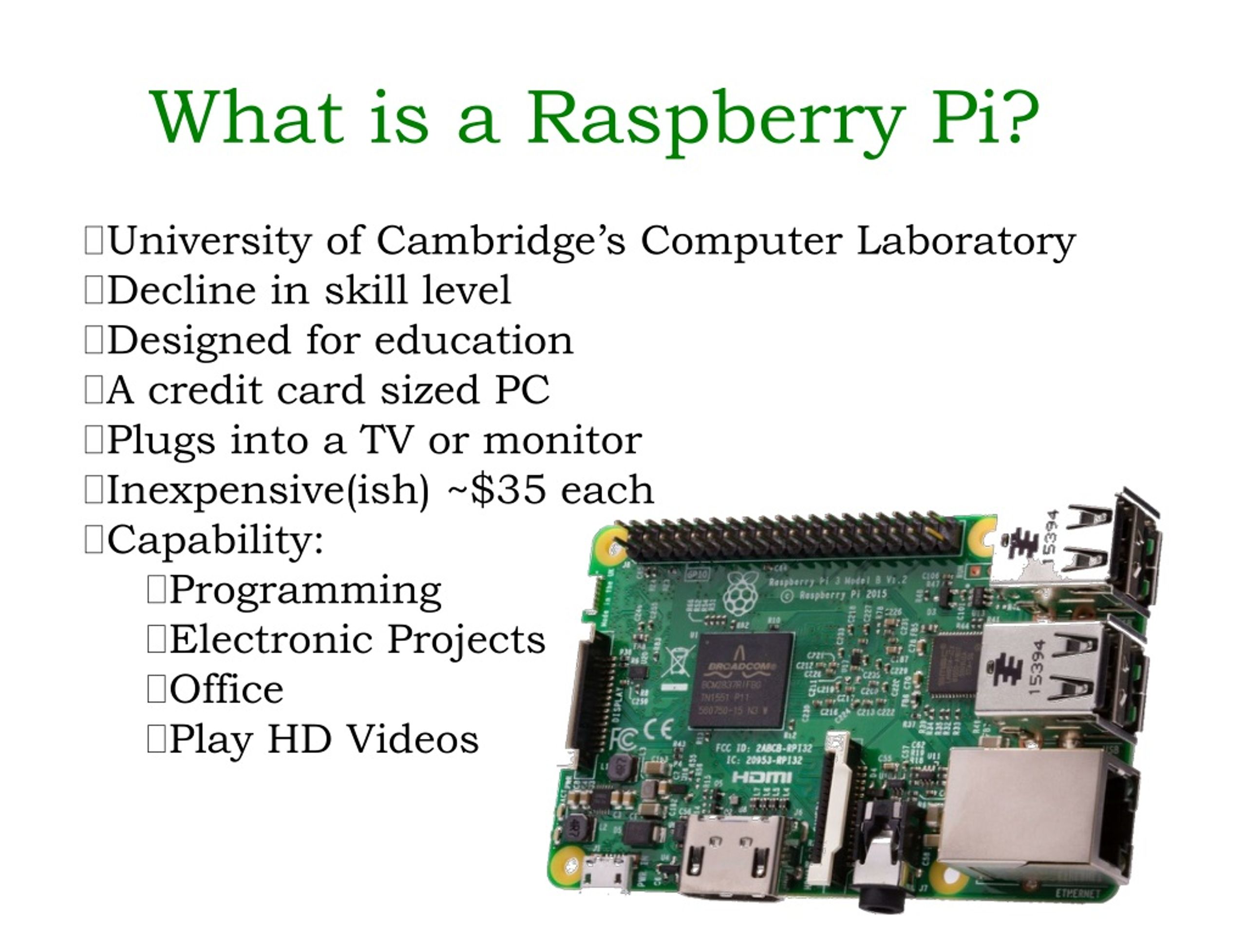 PPT Raspberry Pi PowerPoint Presentation, free download ID8531447