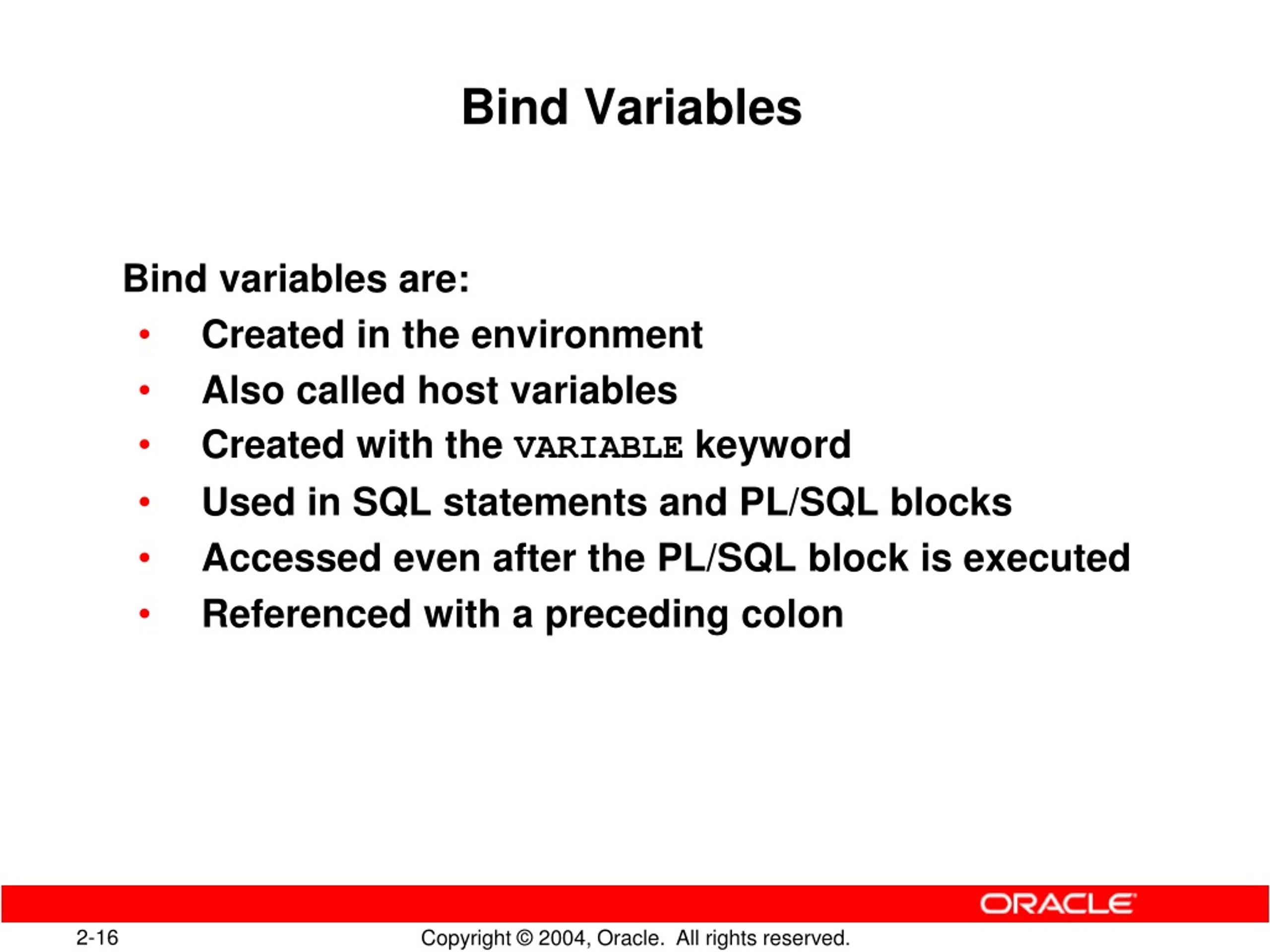 PPT Declaring PL/SQL Variables PowerPoint Presentation, free download