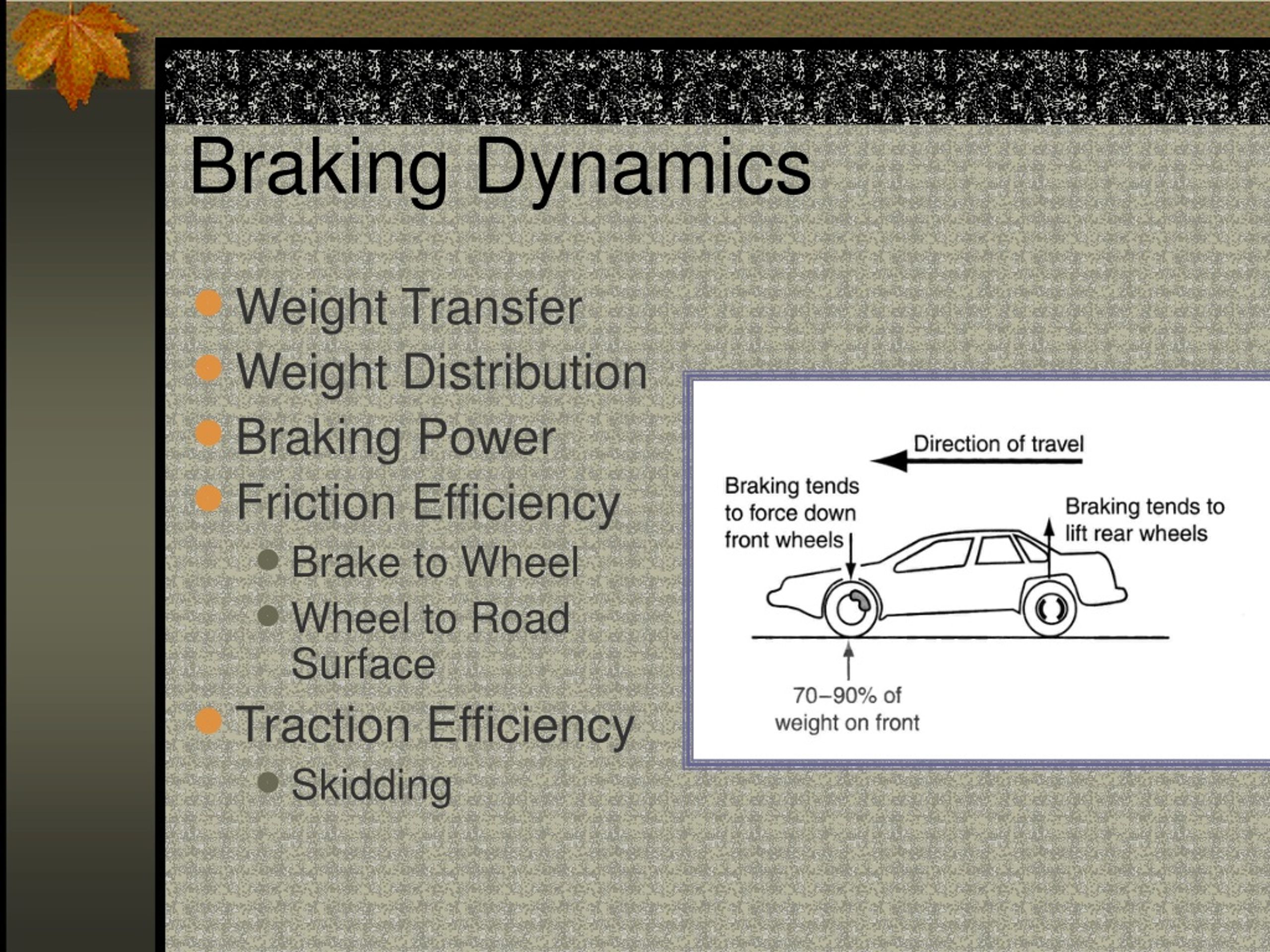 PPT Brake System Fundamentals PowerPoint Presentation, free download