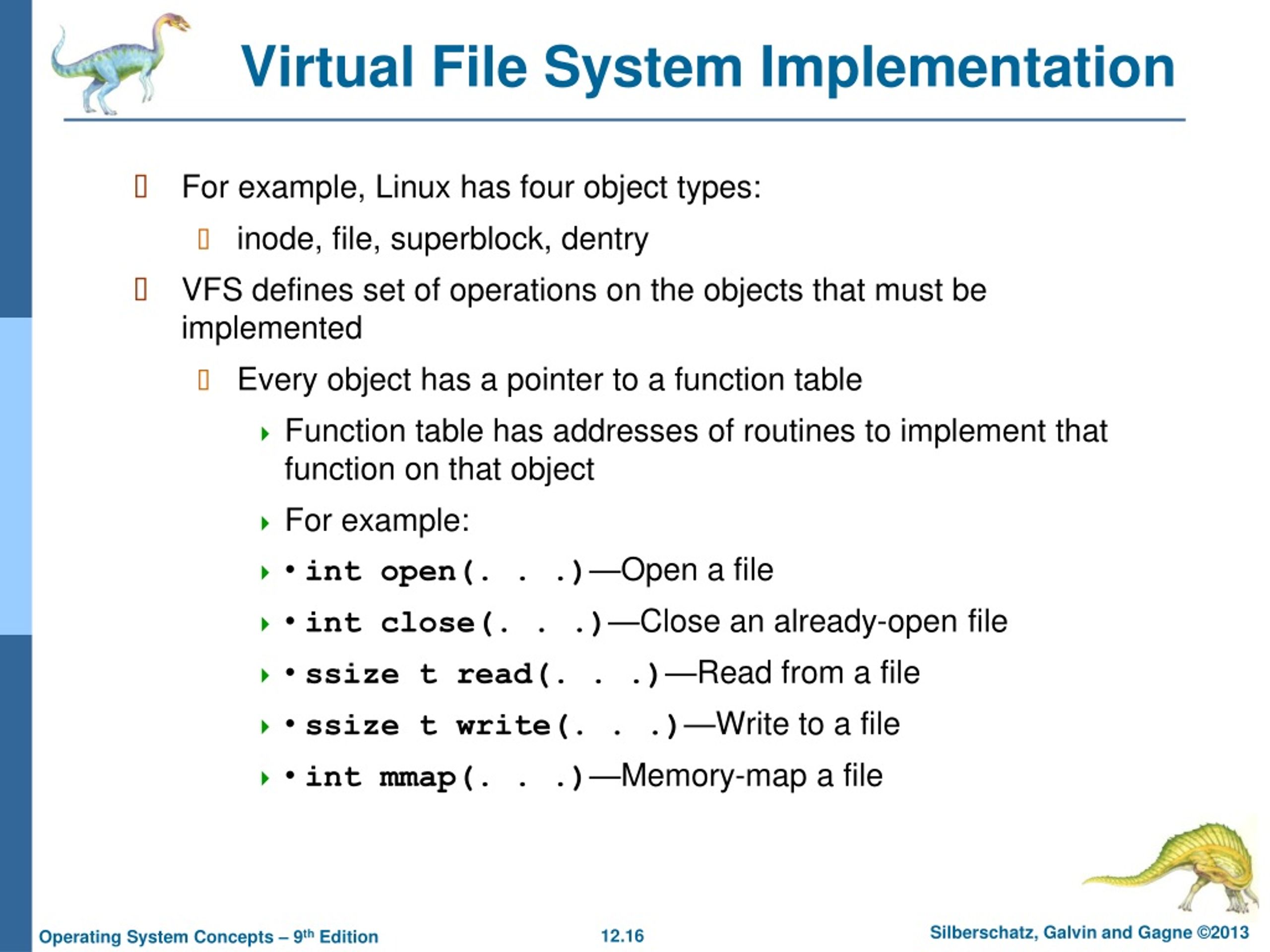 PPT File System Implementation Structure, Efficiency, and