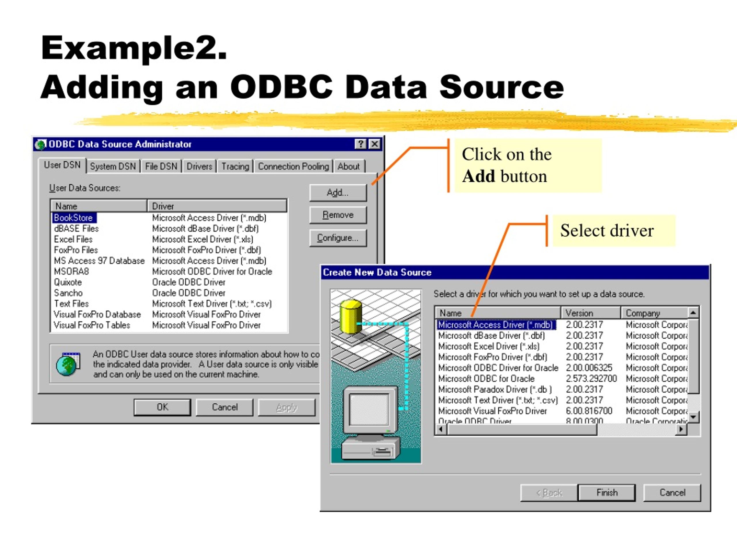 PPT Data Access Controls DAO & ADO PowerPoint Presentation, free
