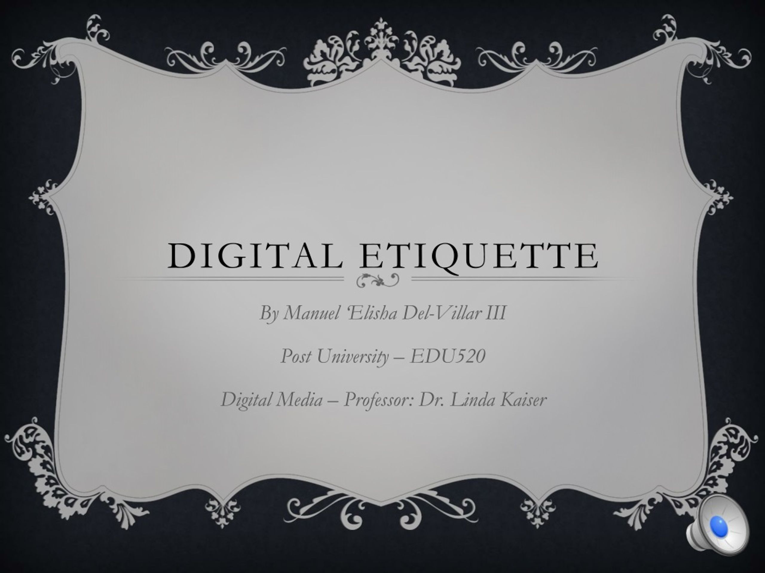 PPT Digital etiquette PowerPoint Presentation, free download ID8716645