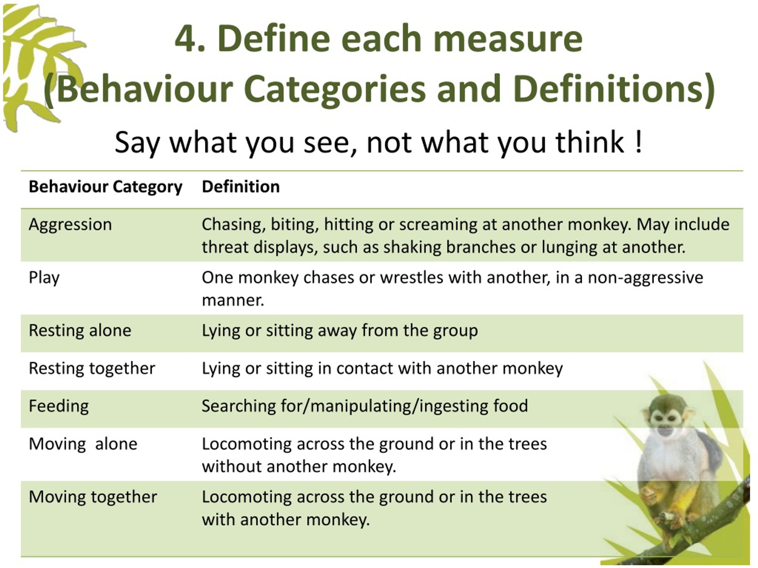 PPT Measuring Behaviour PowerPoint Presentation, free download ID