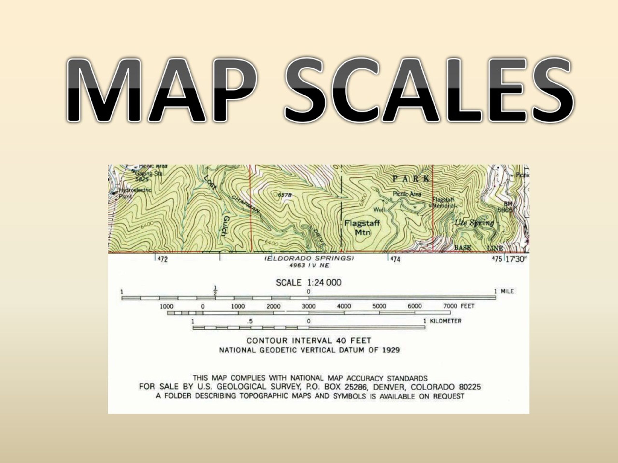 PPT MAP SCALES PowerPoint Presentation, free download ID8747454