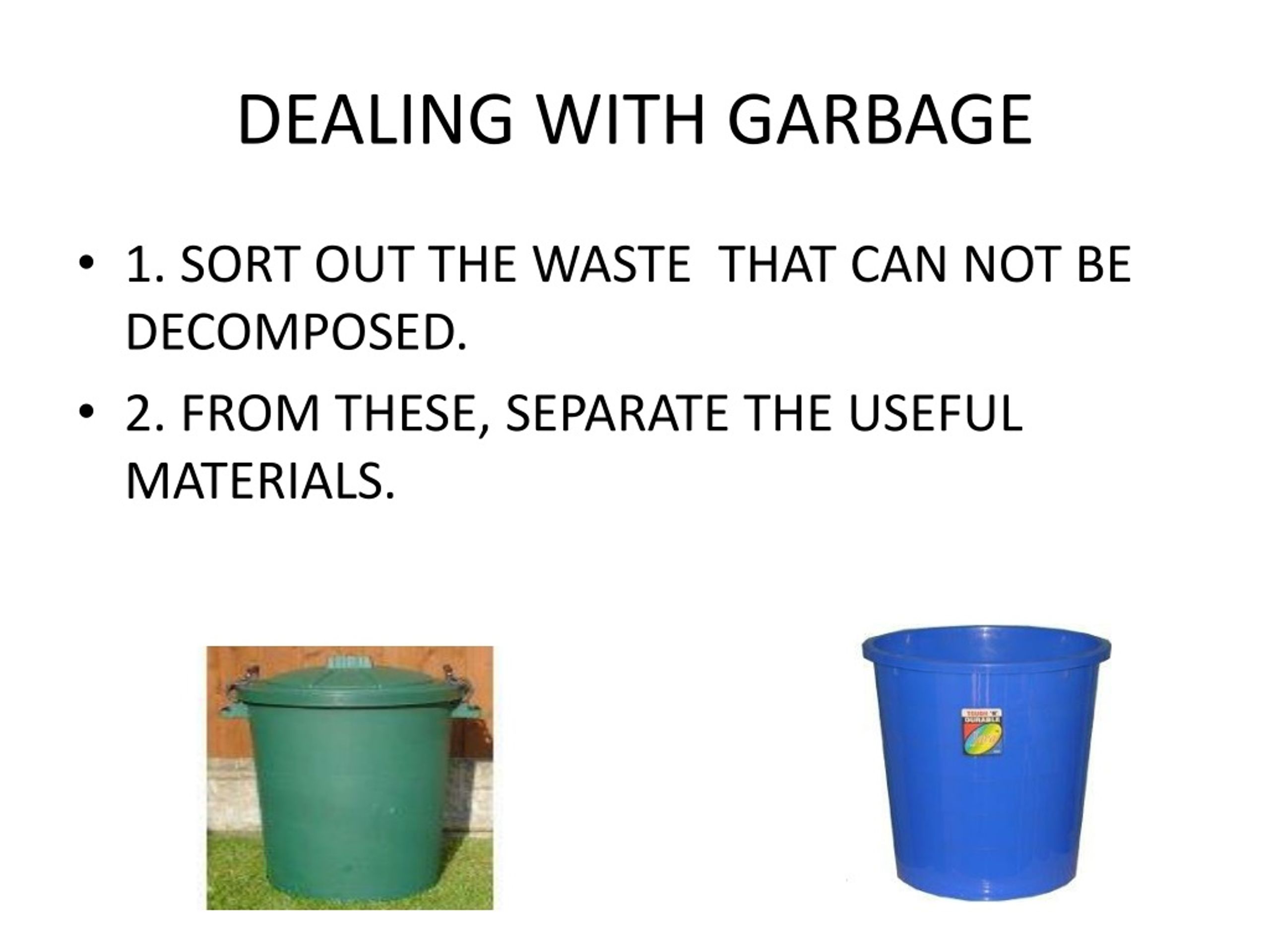 PPT GARBAGE IN ,GARBAGE OUT PowerPoint Presentation, free download