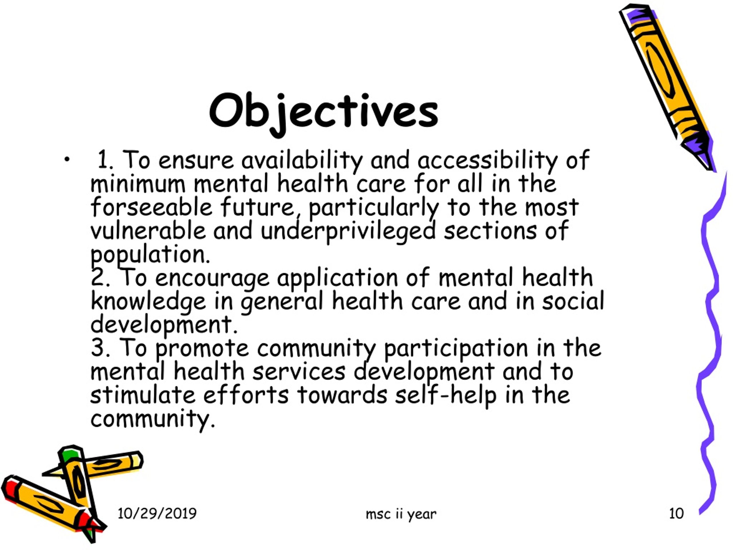 PPT NATIONAL MENTAL HEALTH PROGRAMME PowerPoint Presentation, free download ID8787235