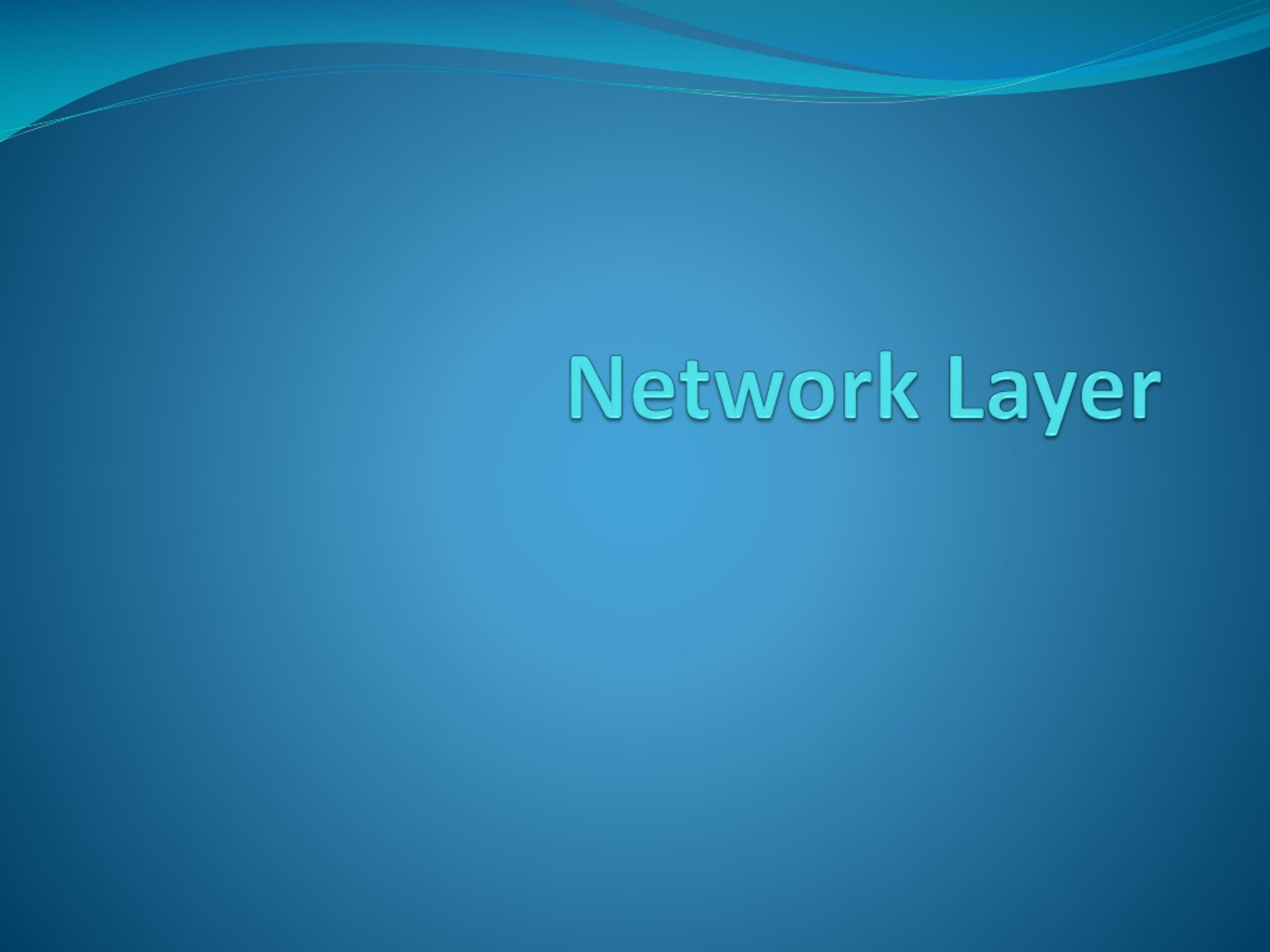 PPT Network Layer PowerPoint Presentation, free download ID8794350