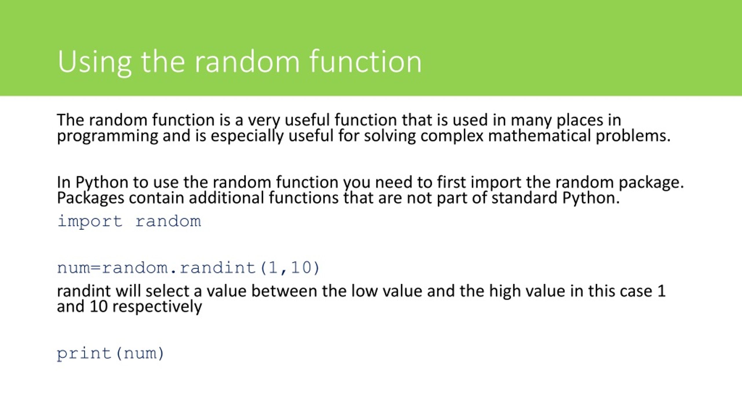 PPT Random number generator PowerPoint Presentation, free download ID8830328