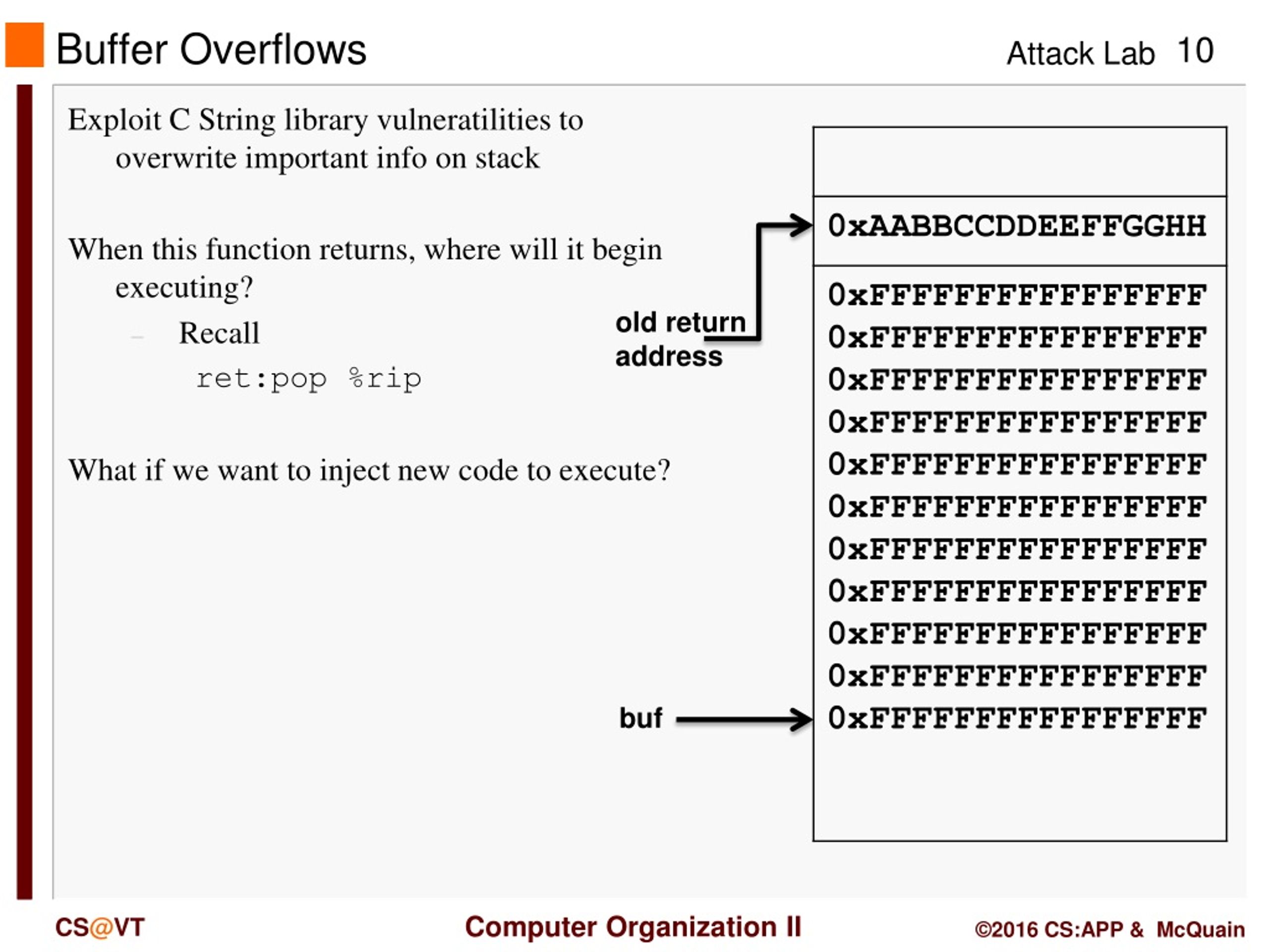 PPT Buffer Overflows Exploit and Defense Techniques PowerPoint