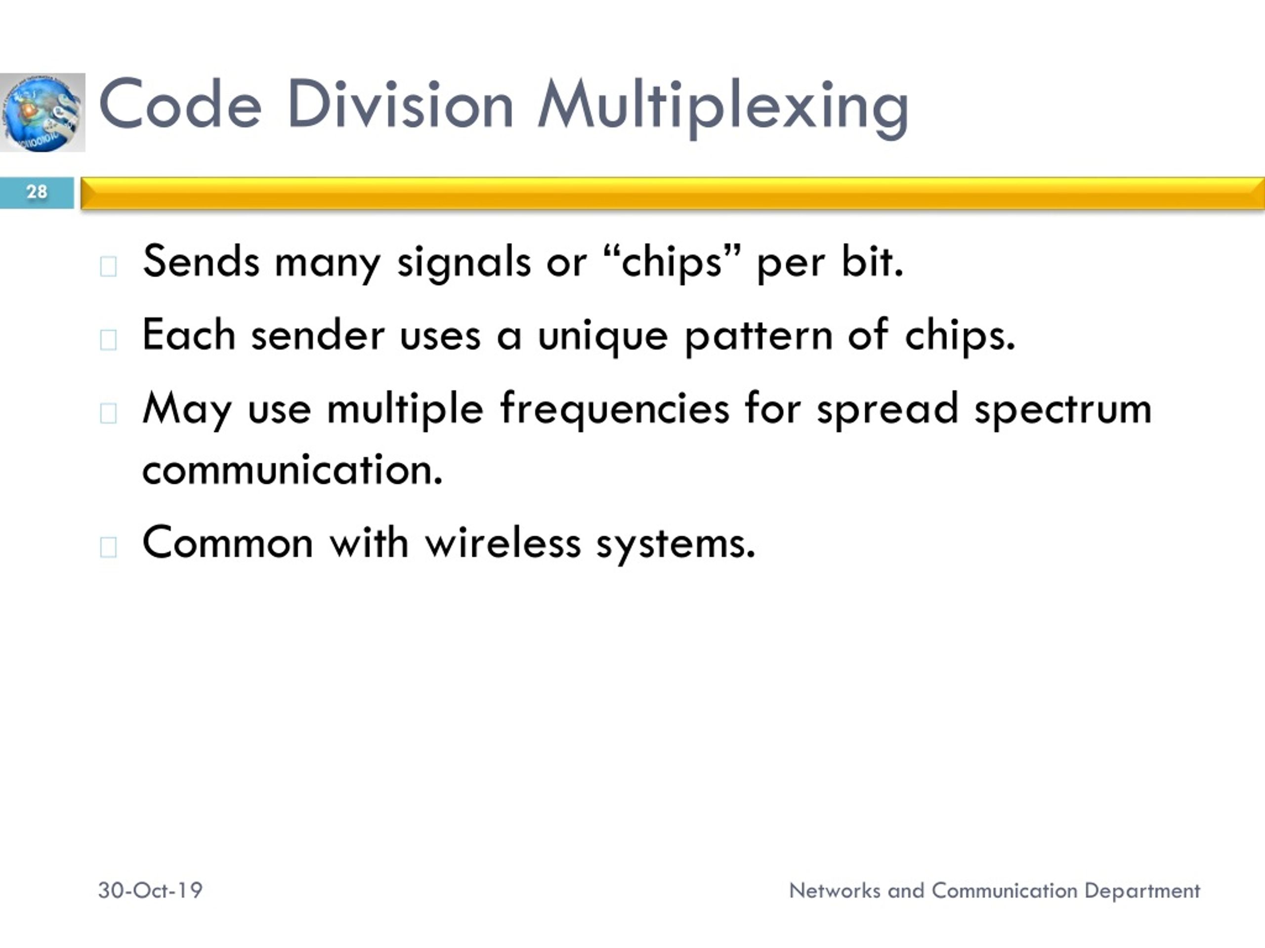 PPT Multiplexing PowerPoint Presentation, free download ID8834641
