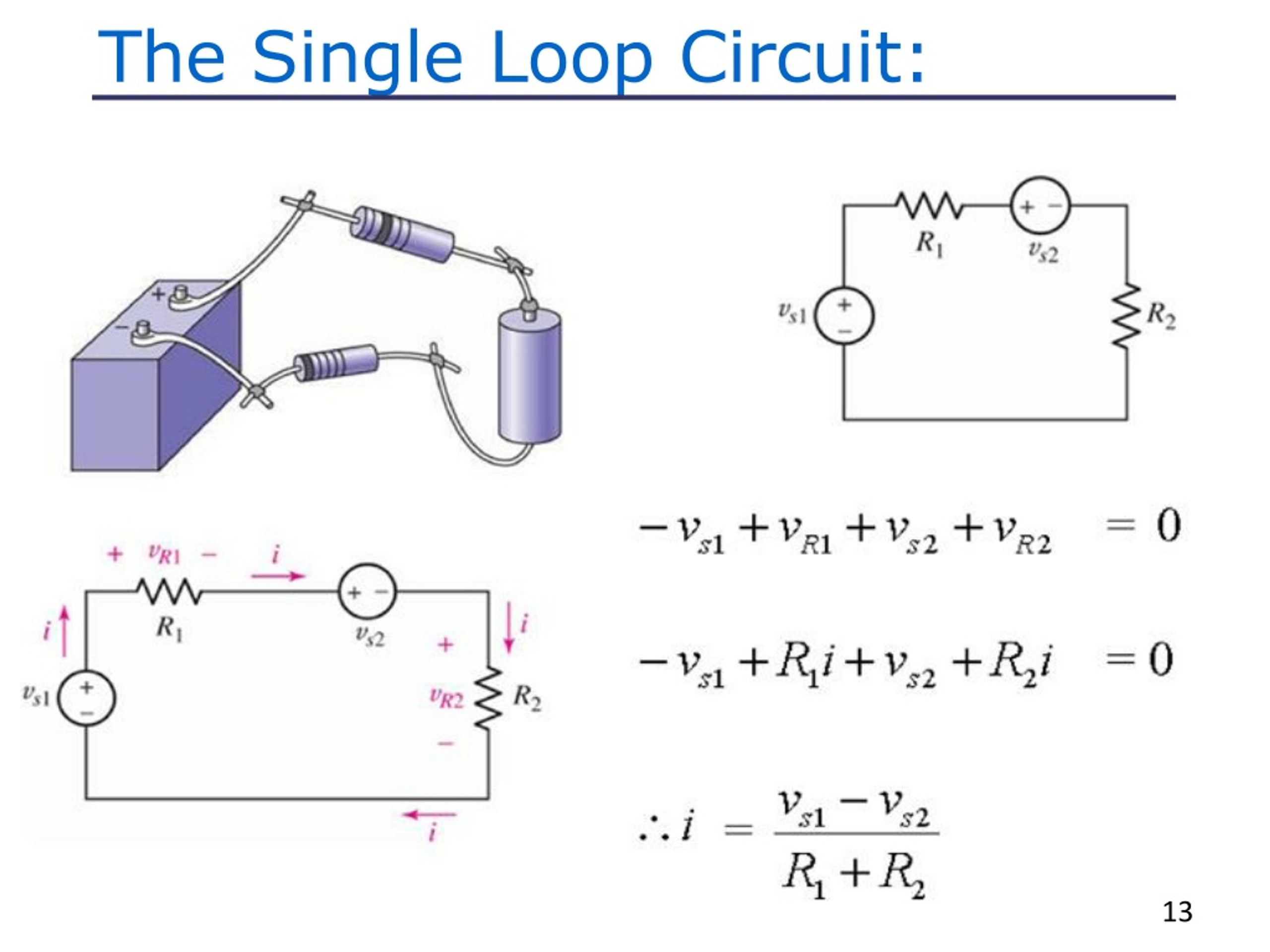 PPT Chapter 3 Voltage and Current Laws PowerPoint Presentation, free
