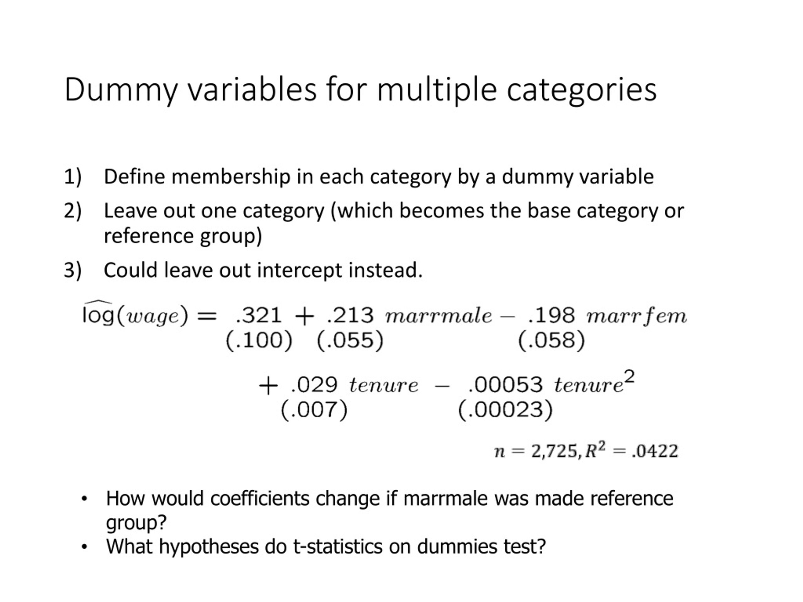 PPT Multiple Regression Analysis with Qualitative Information PowerPoint Presentation ID8839722