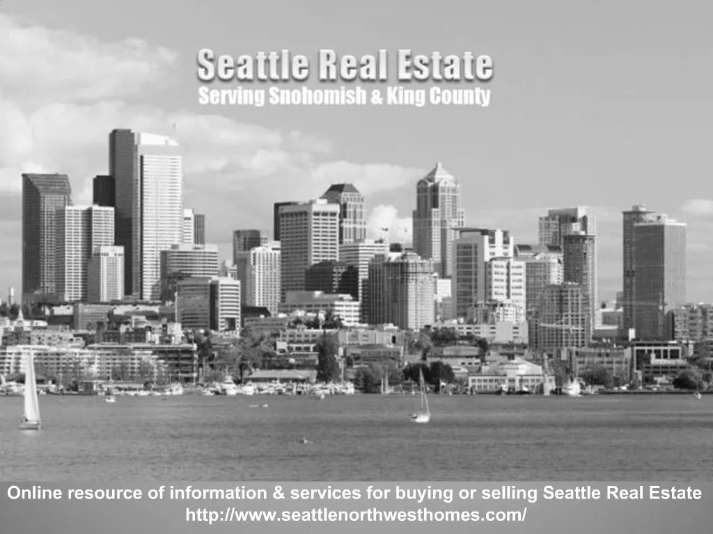 PPT Seattle real estate PowerPoint Presentation, free download ID