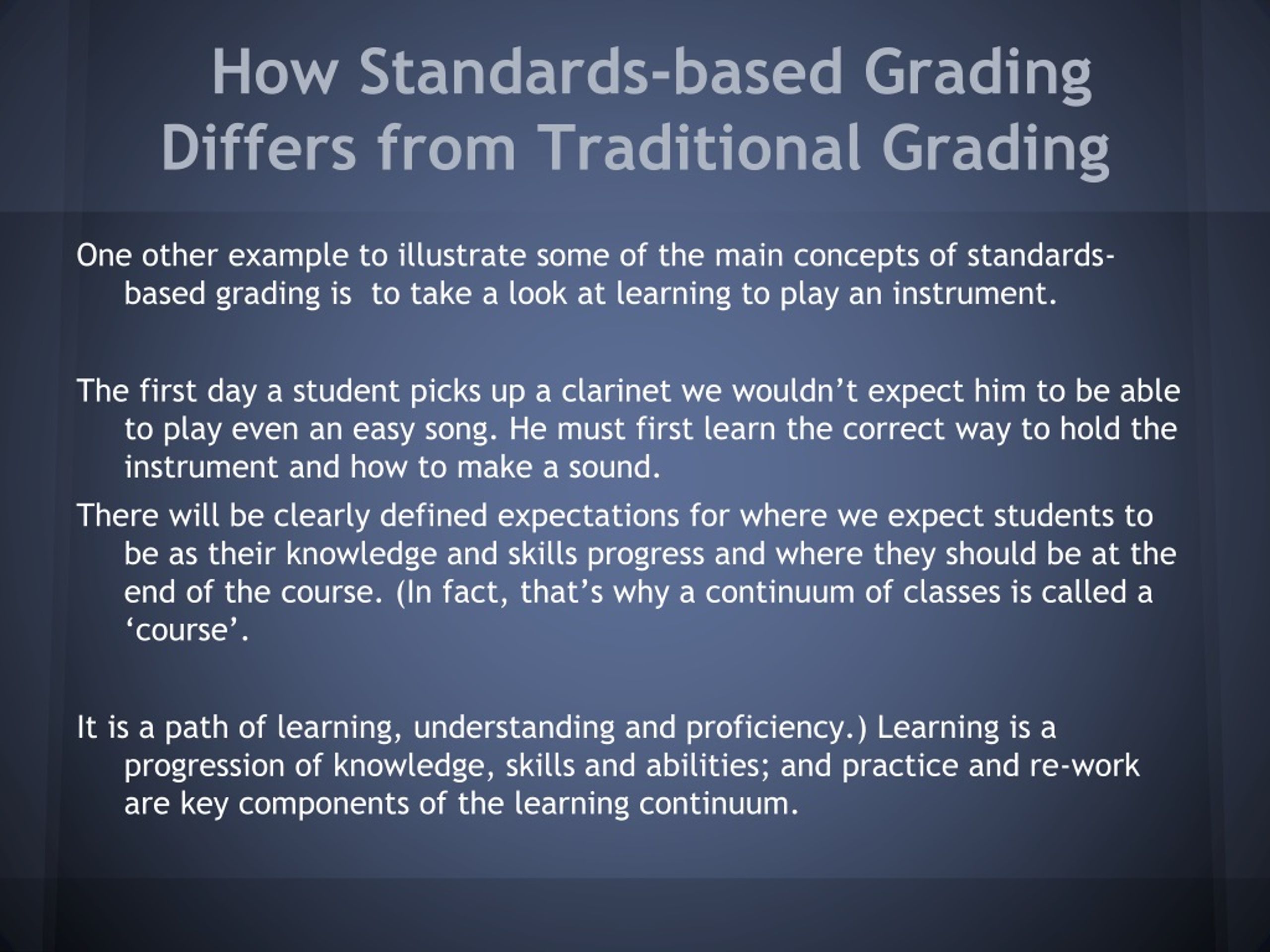 PPT Standardsbased Grading PowerPoint Presentation, free download