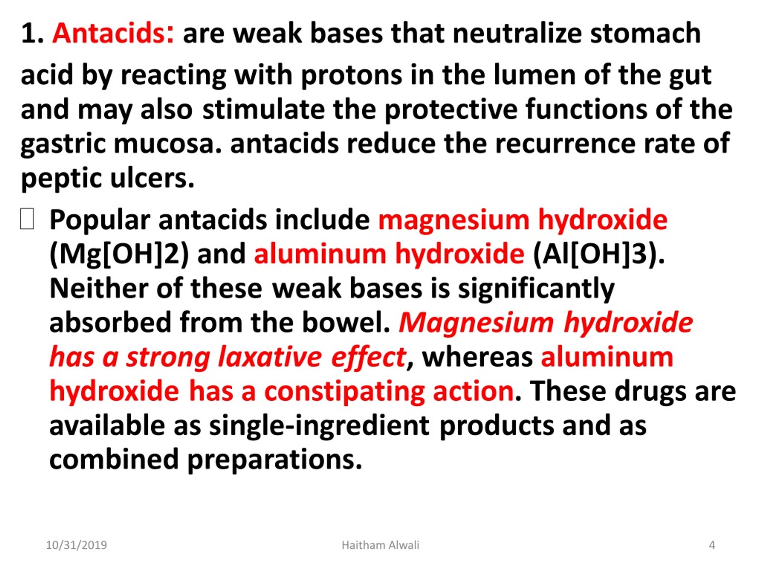 PPT Drugs used in GIT disorders PowerPoint Presentation, free