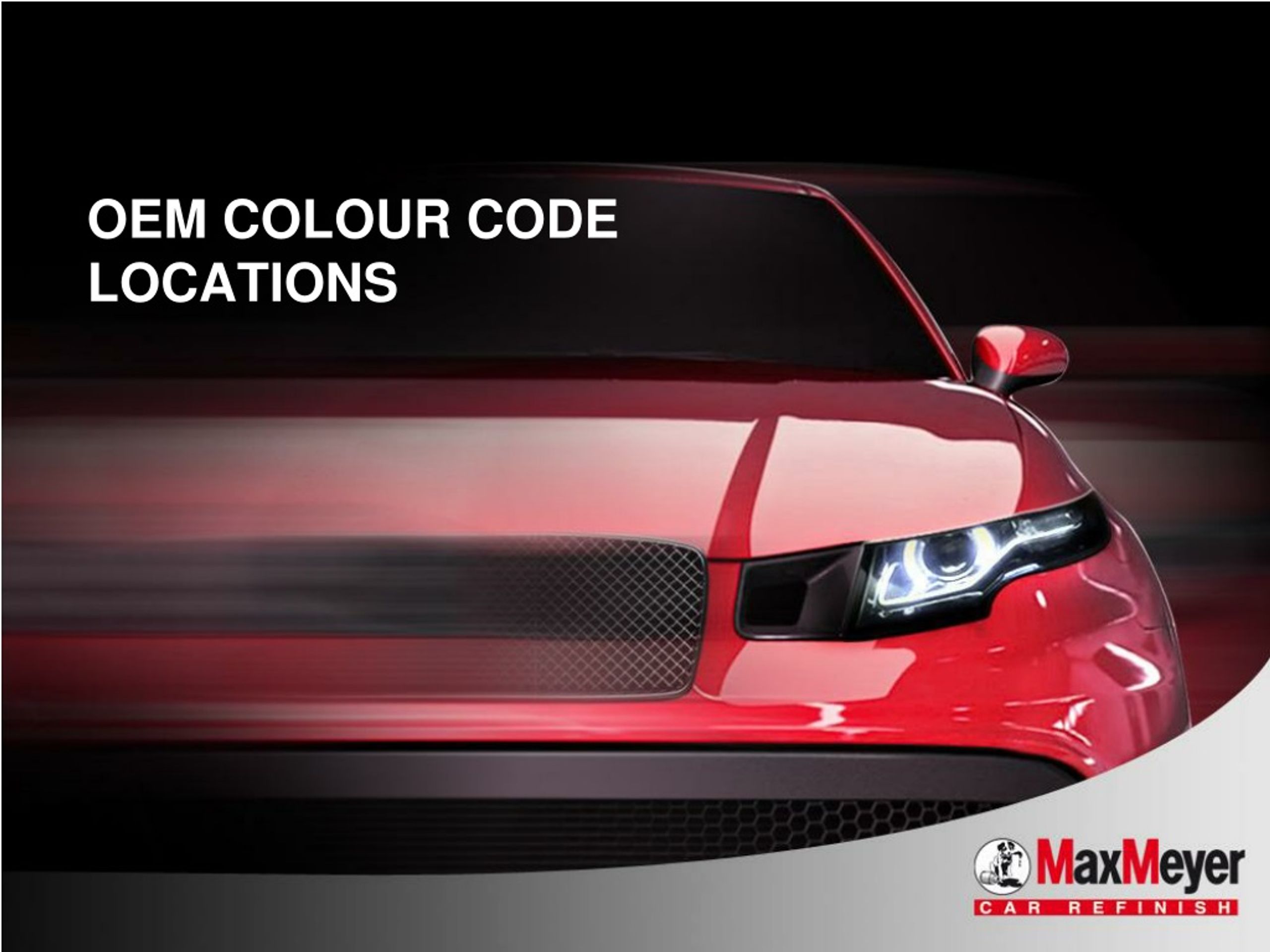 PPT OEM COLOUR CODE LOCATIONS PowerPoint Presentation, free download