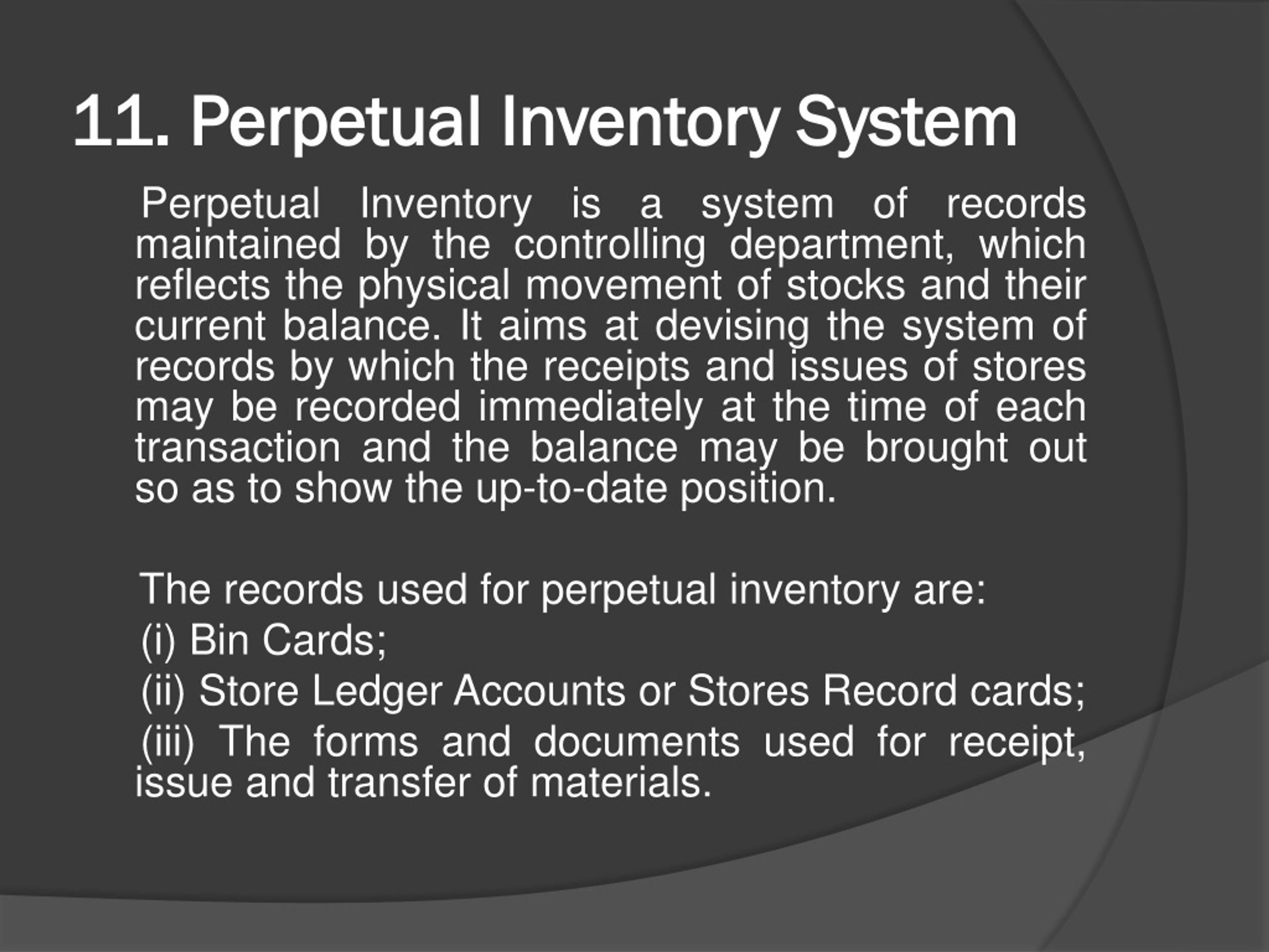 PPT Inventory control PowerPoint Presentation, free download ID8865442